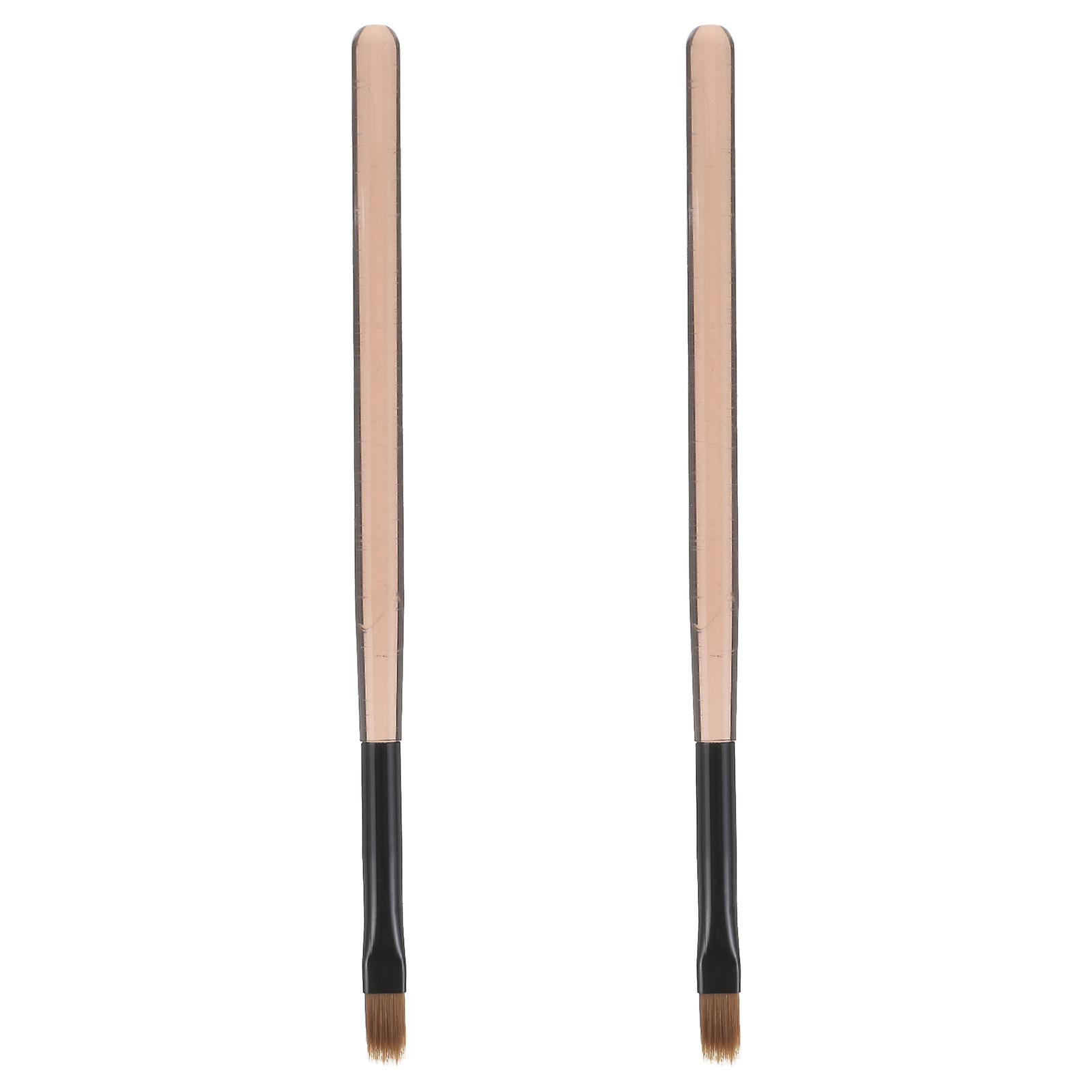 Manicure Nail Art Brushes for Salon Use with Gradient Design 2Pcs