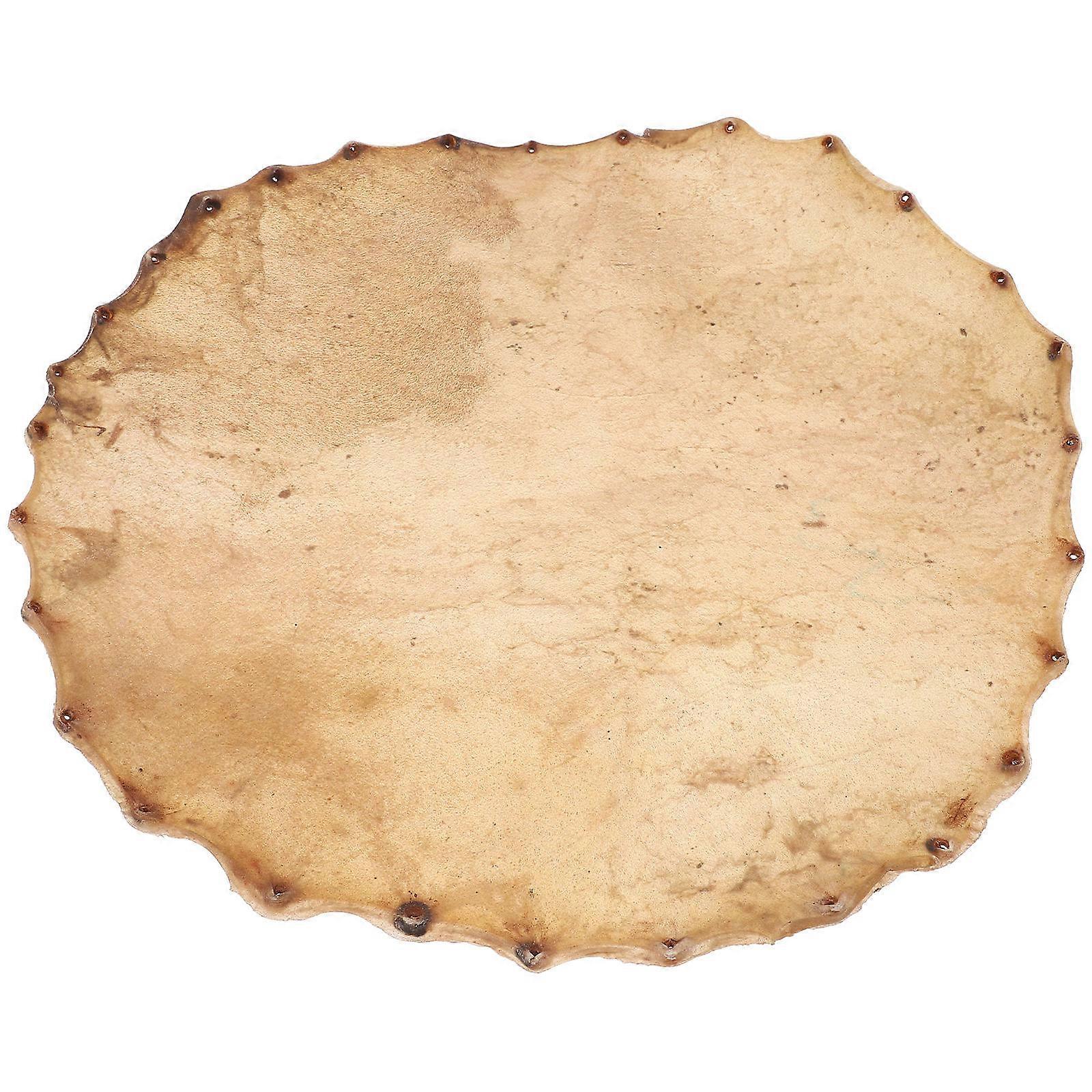 Percussion Instrument Drum Head for Replacement Cowhide Drum Skin