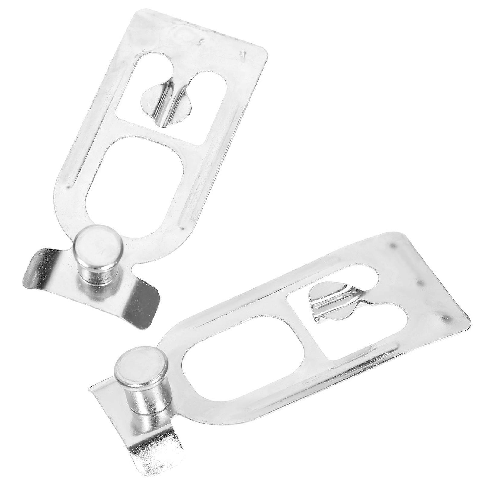 Pallet Racking Connector Teardrop Pallet Racking System Silver Carbon Steel Galvanized Rust Resistance 20Pcs