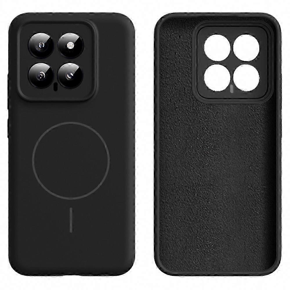 MagSafe Compatible Case for  14, Soft Touch Liquid Silicone & PC Phone Cover