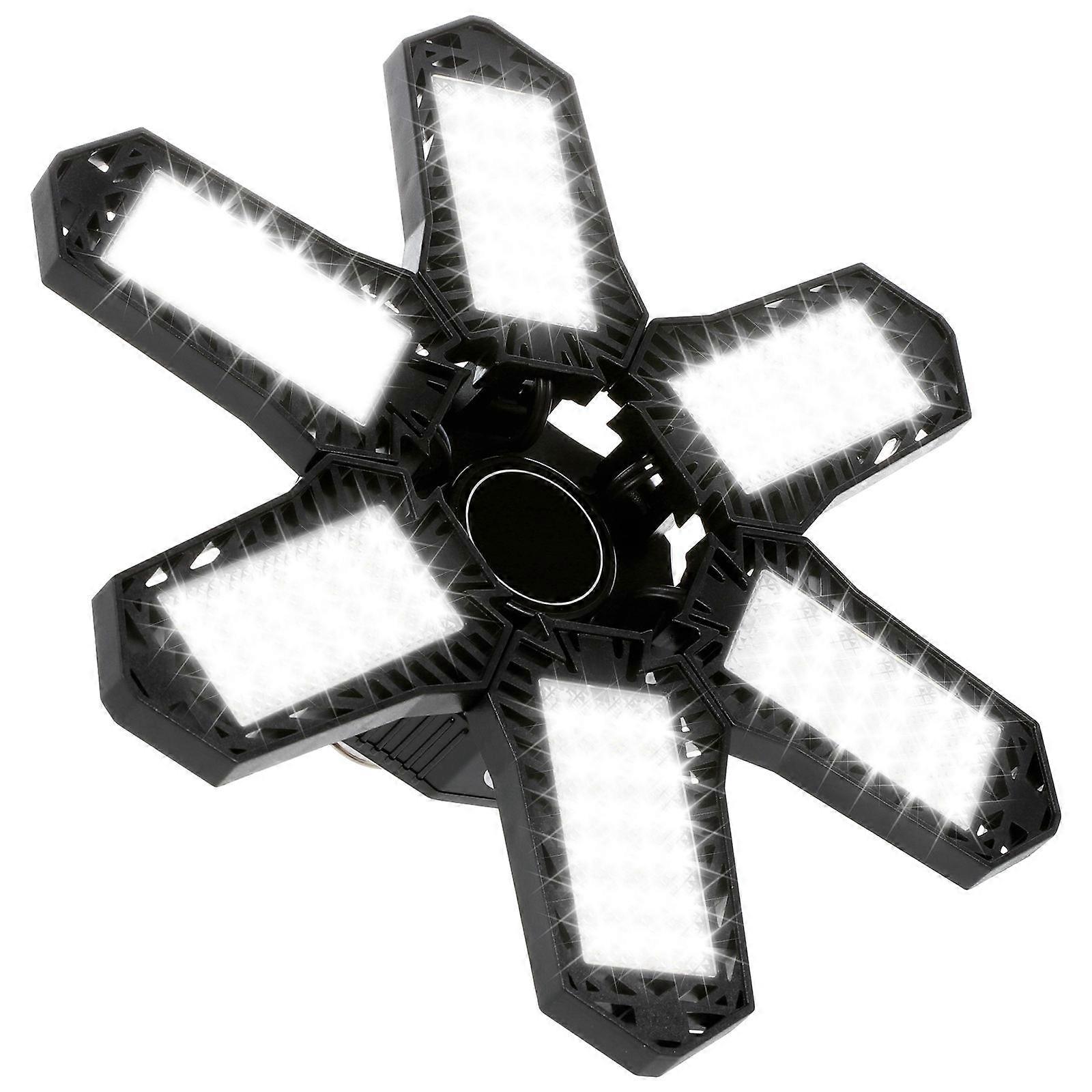 Garage Lighting LED Garage Ceiling Light Adjustable Panels 1 Piece