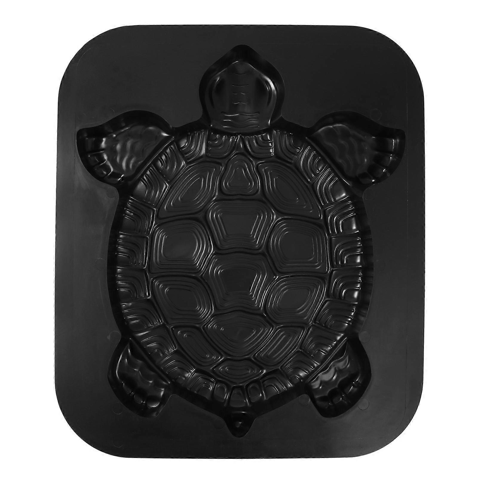 Turtle Stepping Stone Mold for Garden Use with Durable Plastic Material
