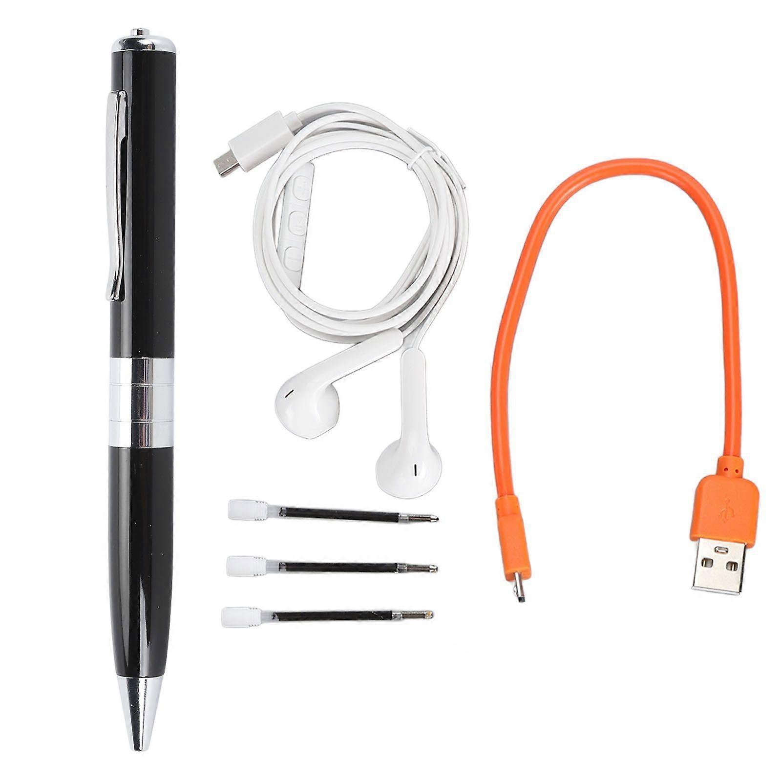 Digital Voice Recorder Portable Noise Reduction Versatile MP3 Player Recorder Sound Recording Device for Classroom Outdoor 64GB