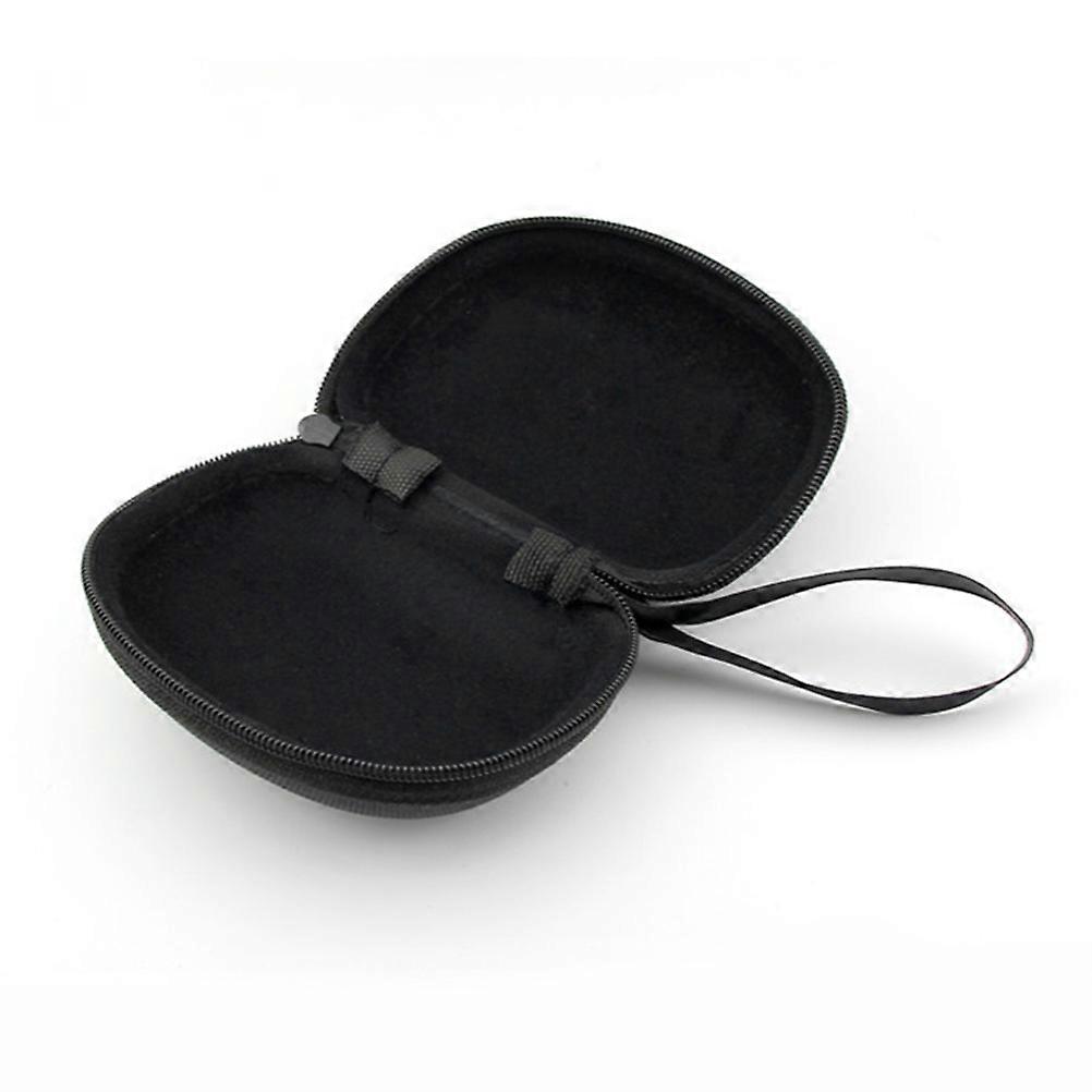 Compact Folding Glasses Storage Box For Travel With Dustproof Feature In Black 1Pc