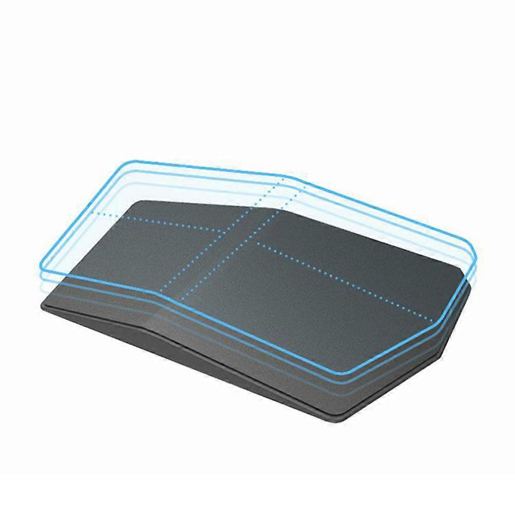 Smooth Operation Mouse Mat Cushion For Home Use Black 35.8X21X5.8CM ABS Wrist Rest 1Pcs