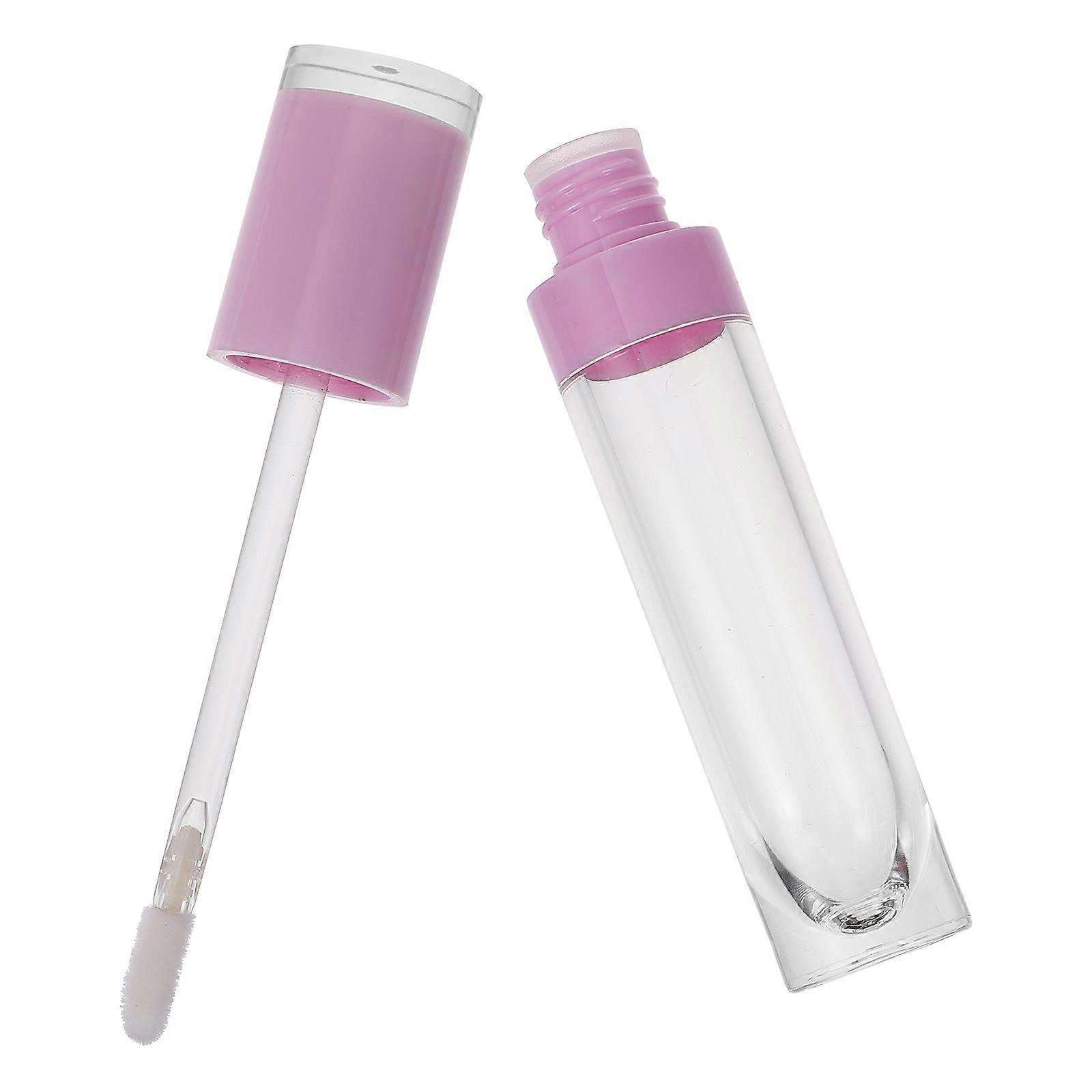 Lipstick DIY Tube for Storage 4Pcs Plastic Empty Gloss Bottles