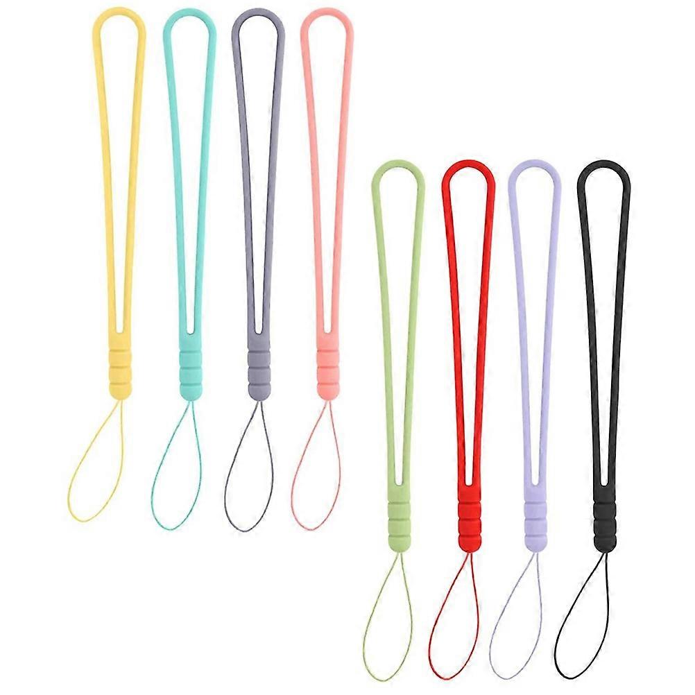 Silicone Phone Lanyards for Anti-Lost Use 24Pcs Assorted Color Hanging Ropes