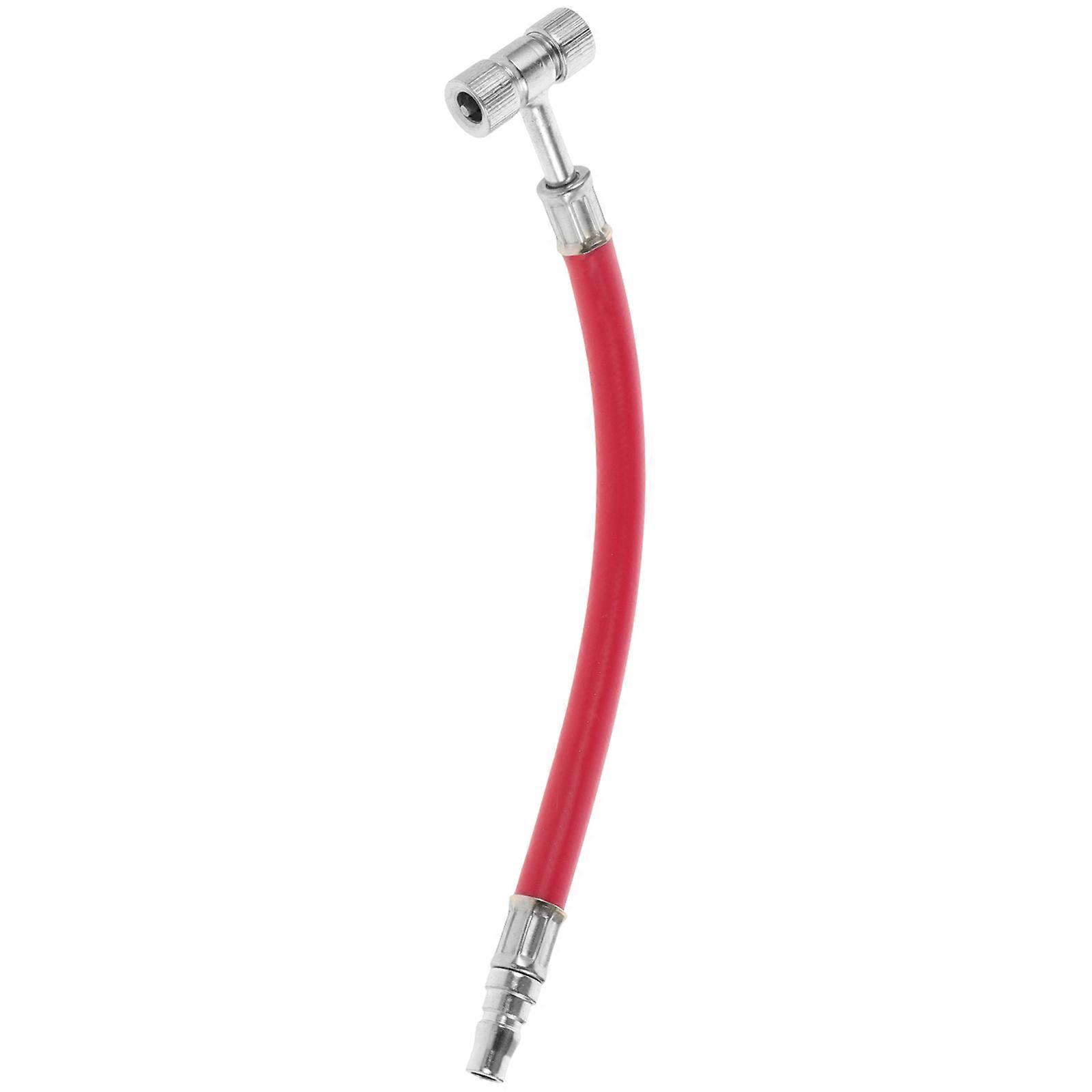 Tire Inflator Hose for Bike Pump Adapter with 3Pcs Inflatable Hose Parts