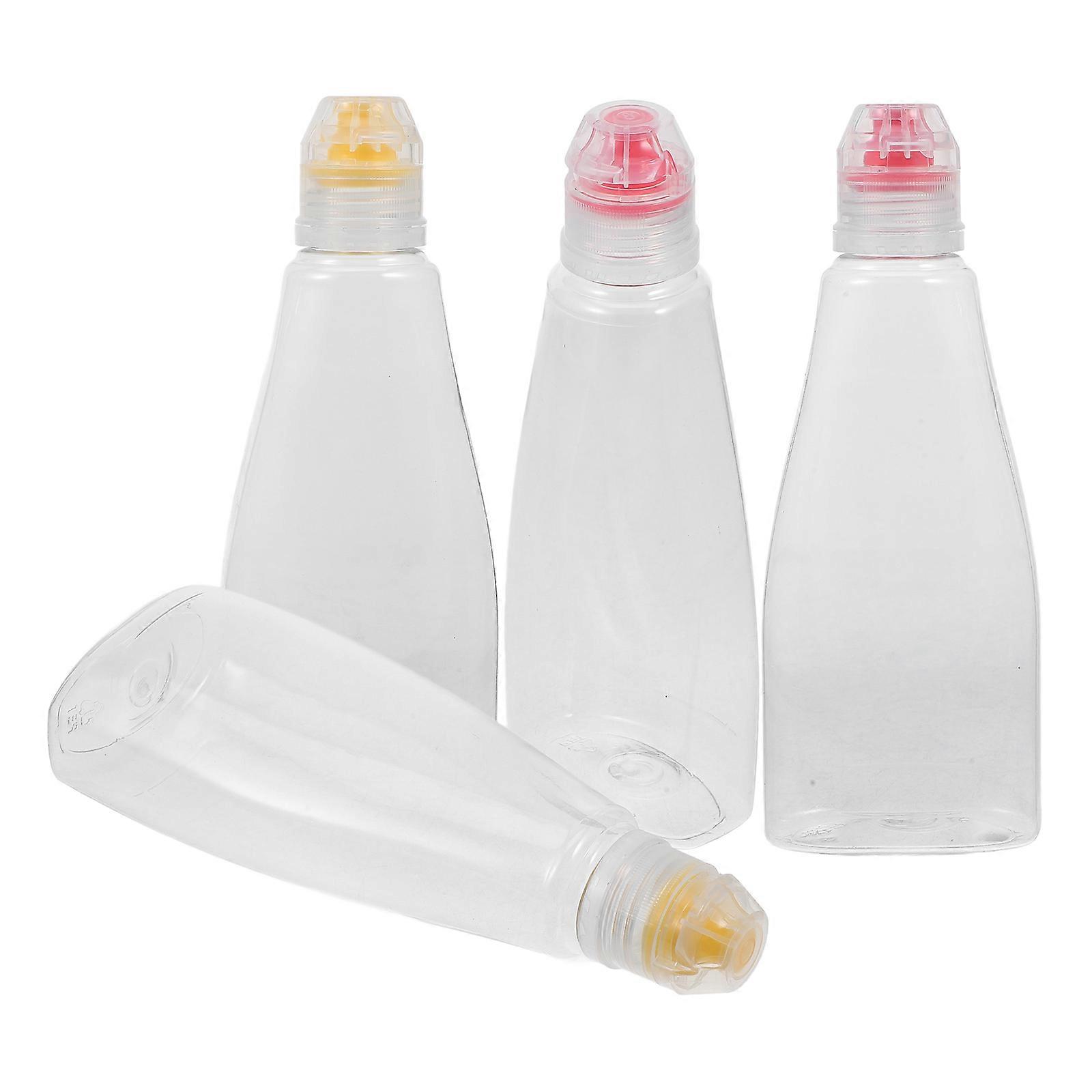 Condiment Squeeze Bottles Travel Containers for Home Use 8Pcs Reusable
