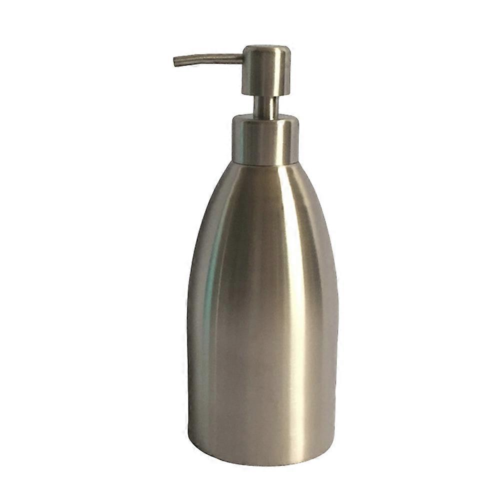Liquid Soap Container Pump Stainless Steel for Refillable 3Pcs Set