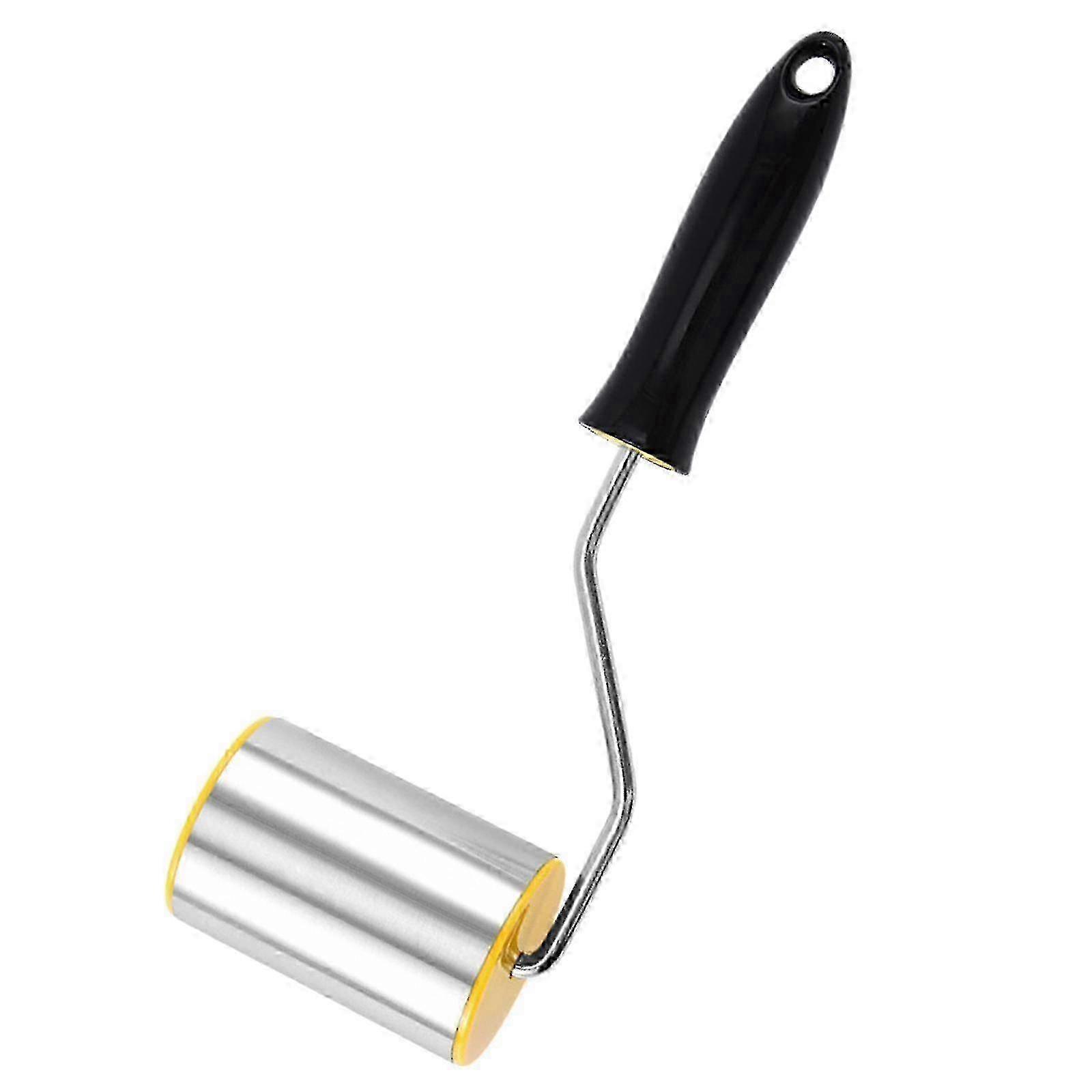 Stainless Steel Rolling Pin with Comfortable Handle for Making Dumpling Skins, Noodles, Pasta, and Pie - 22cm Long Kitchen Tool 2025