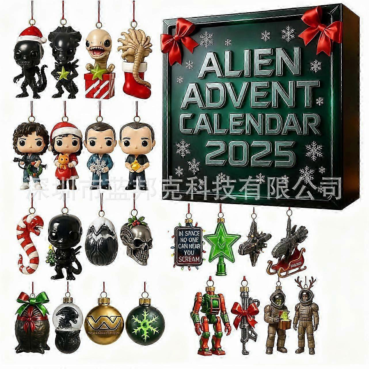 ALIEN ADVENT CALENDAR "Alien" series advent calendar blind box