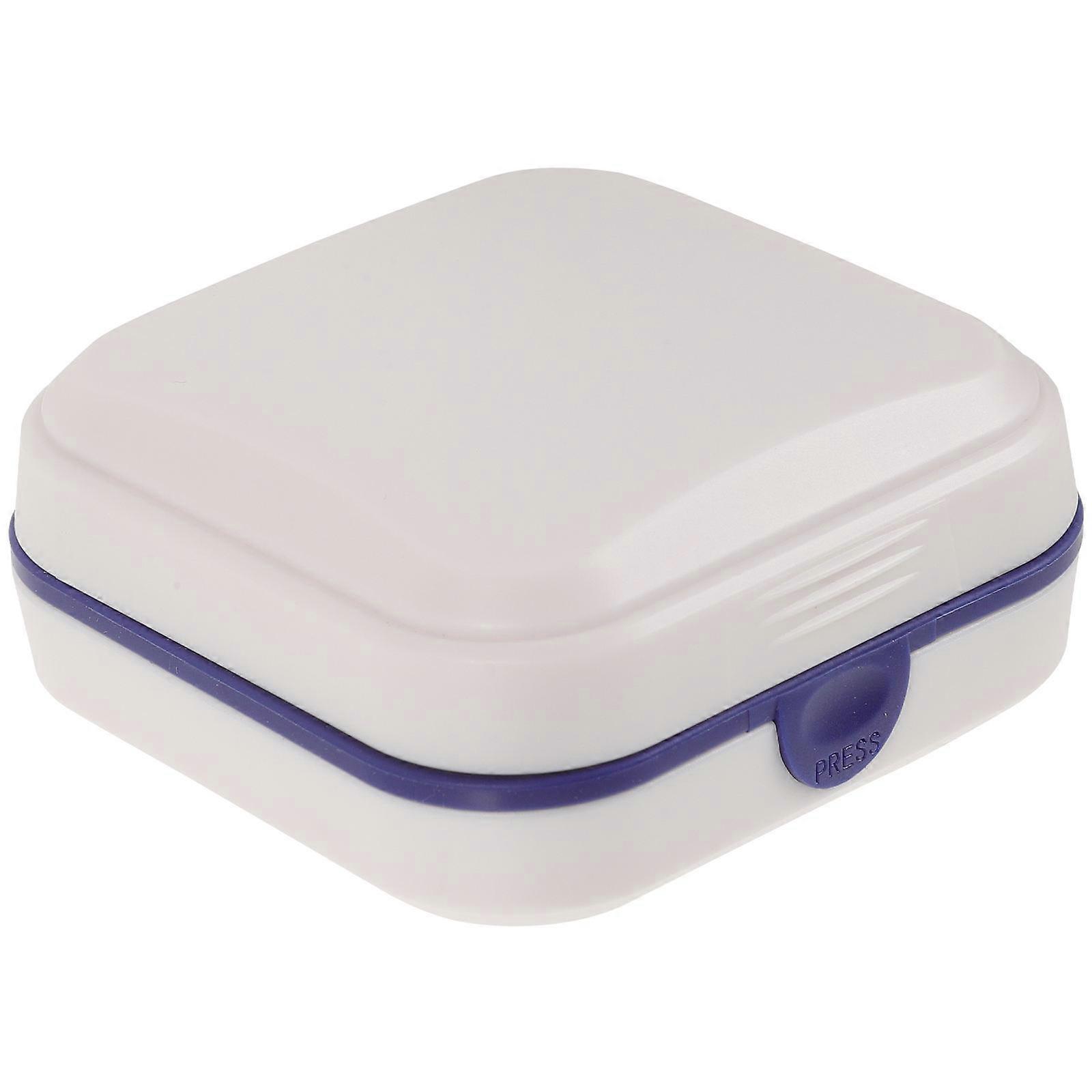 Small Hearing Aid Case Hard Protection Box for Hearing Aid 3Pcs Portable