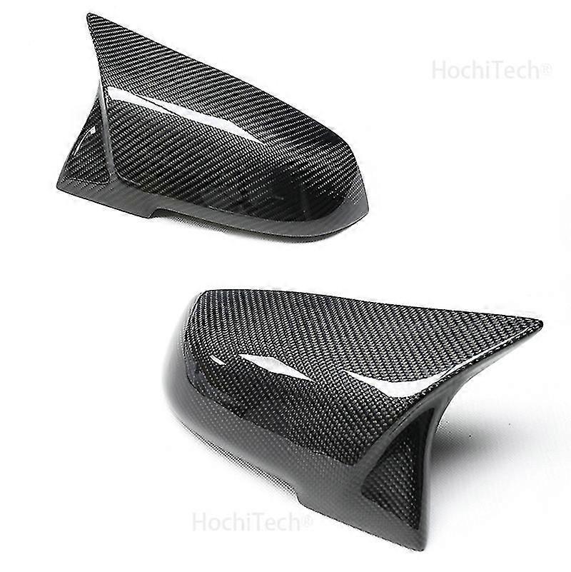 2 pezzi coprispecchio retrovisore cappuccio carbonio nero per Bmw F20 F21 F22 F23 F30 F32 F36 X1 E84 F87 Accessori modello in fibra di carbonio