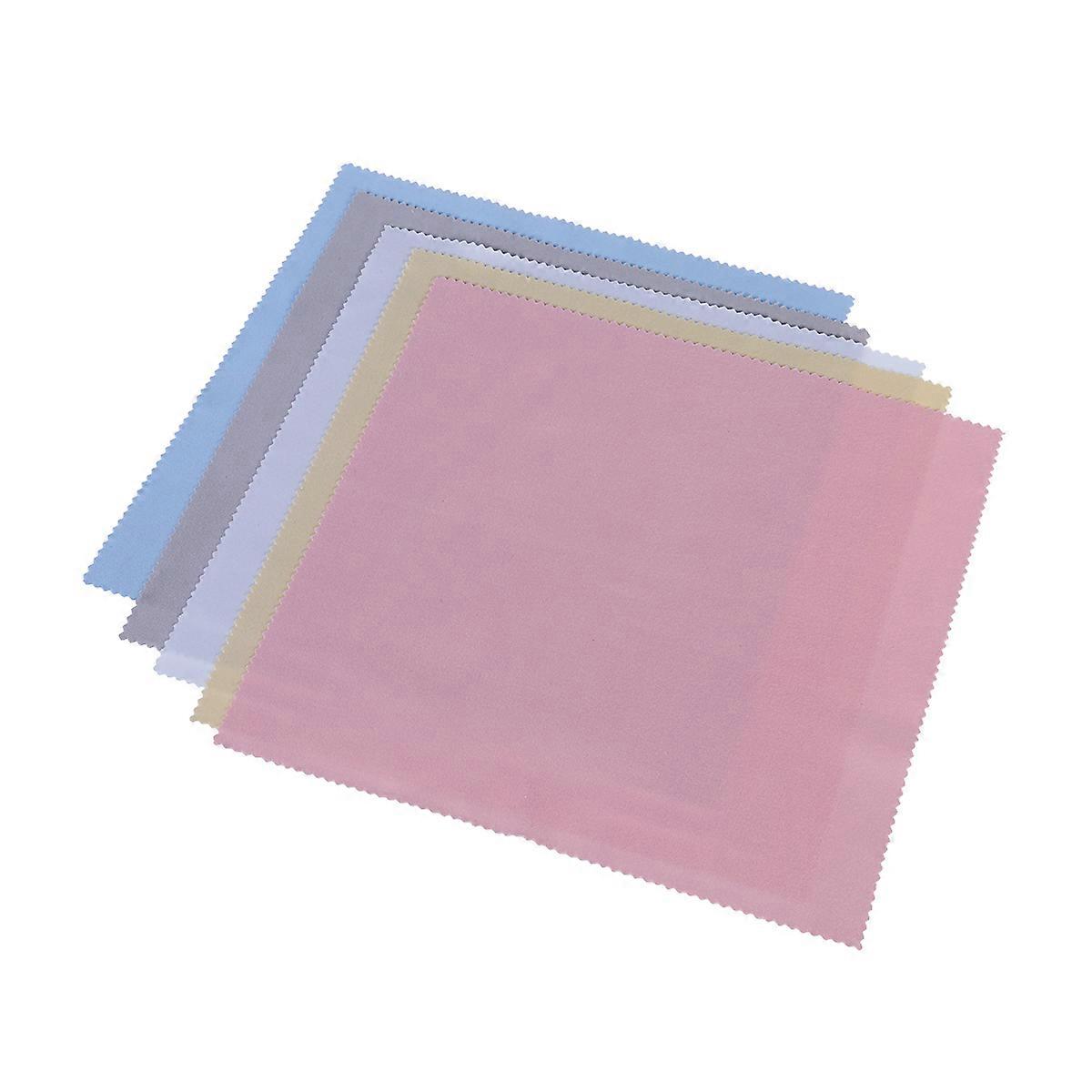 Cleaning Microfiber Cloth for Eyeglasses Lens 10Pcs with Assorted Colors