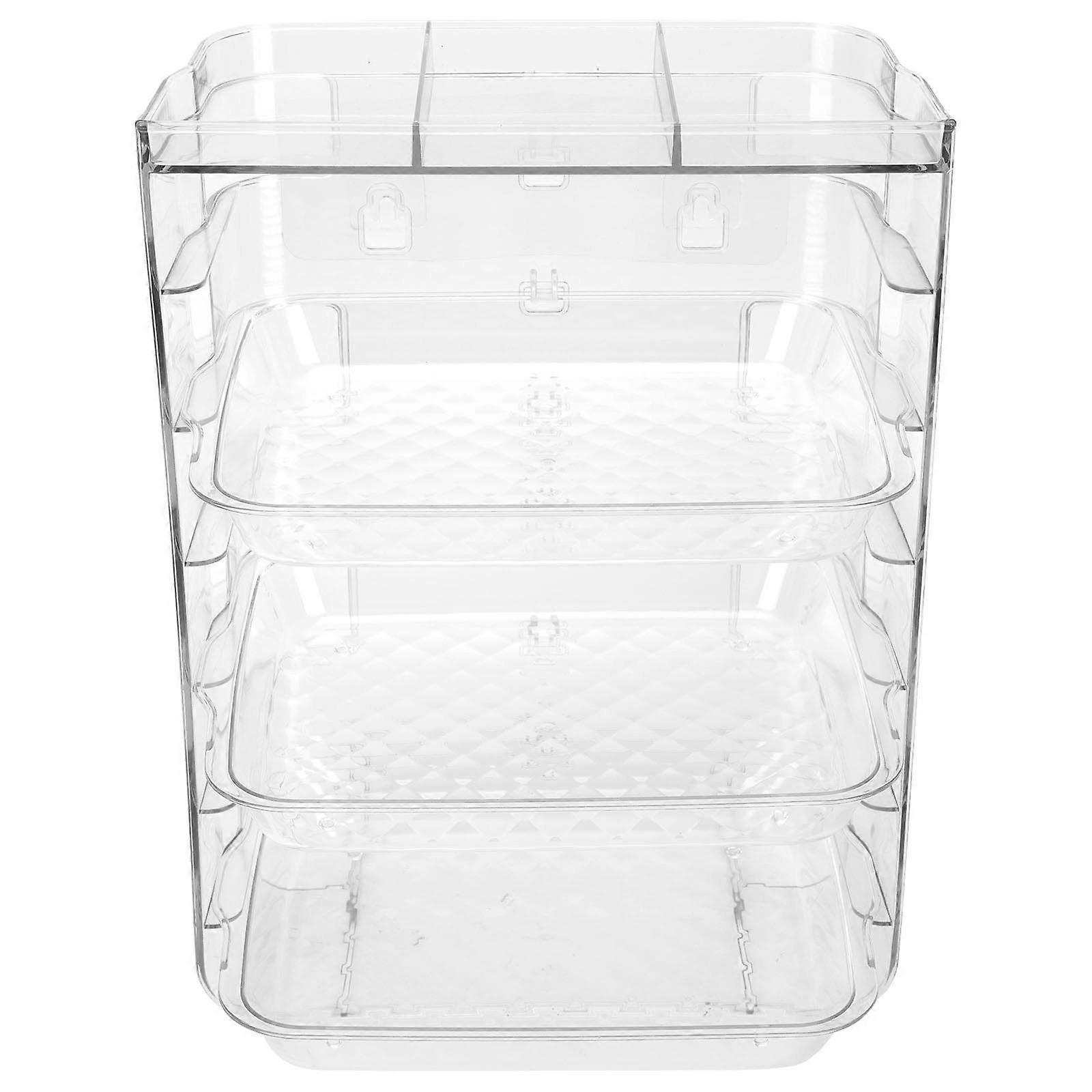 Plastic Multi-Layer Tray Kitchen Supply for 1Pcs