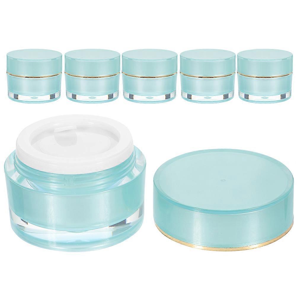 Refillable Cream Jar Travel Container for Storage 30Pcs Acrylic Containers