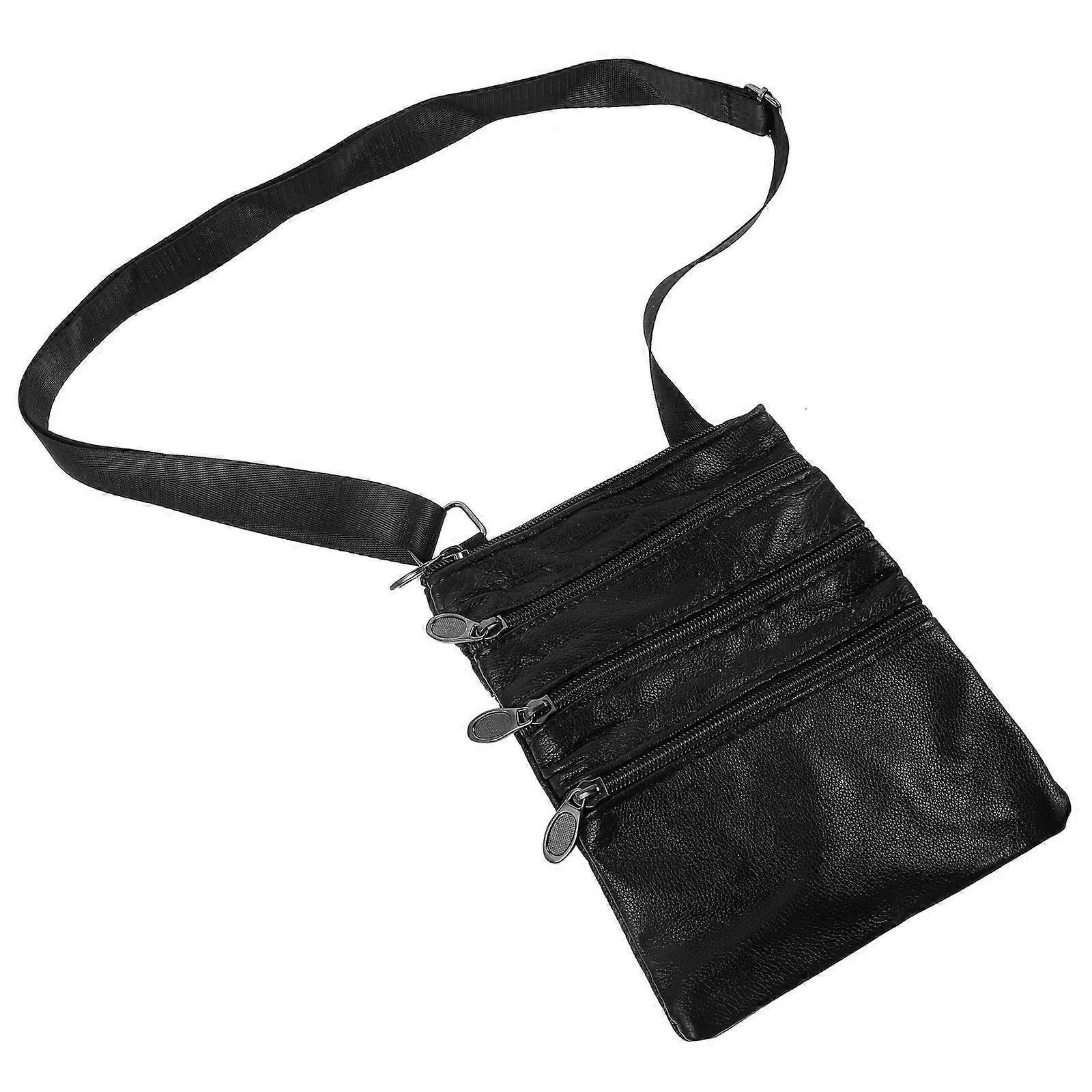 Outdoor Men Bag Casual Pouch for Storage Use with Adjustable Strap 2Pcs