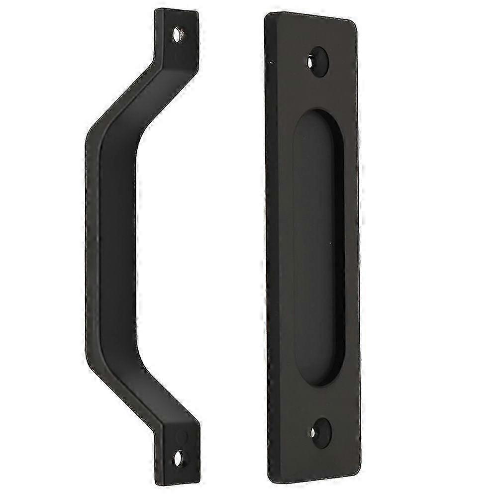 Heavy Duty Barn Door Handle Rustic Sliding Door Pulls Double Sided Design Door Handle