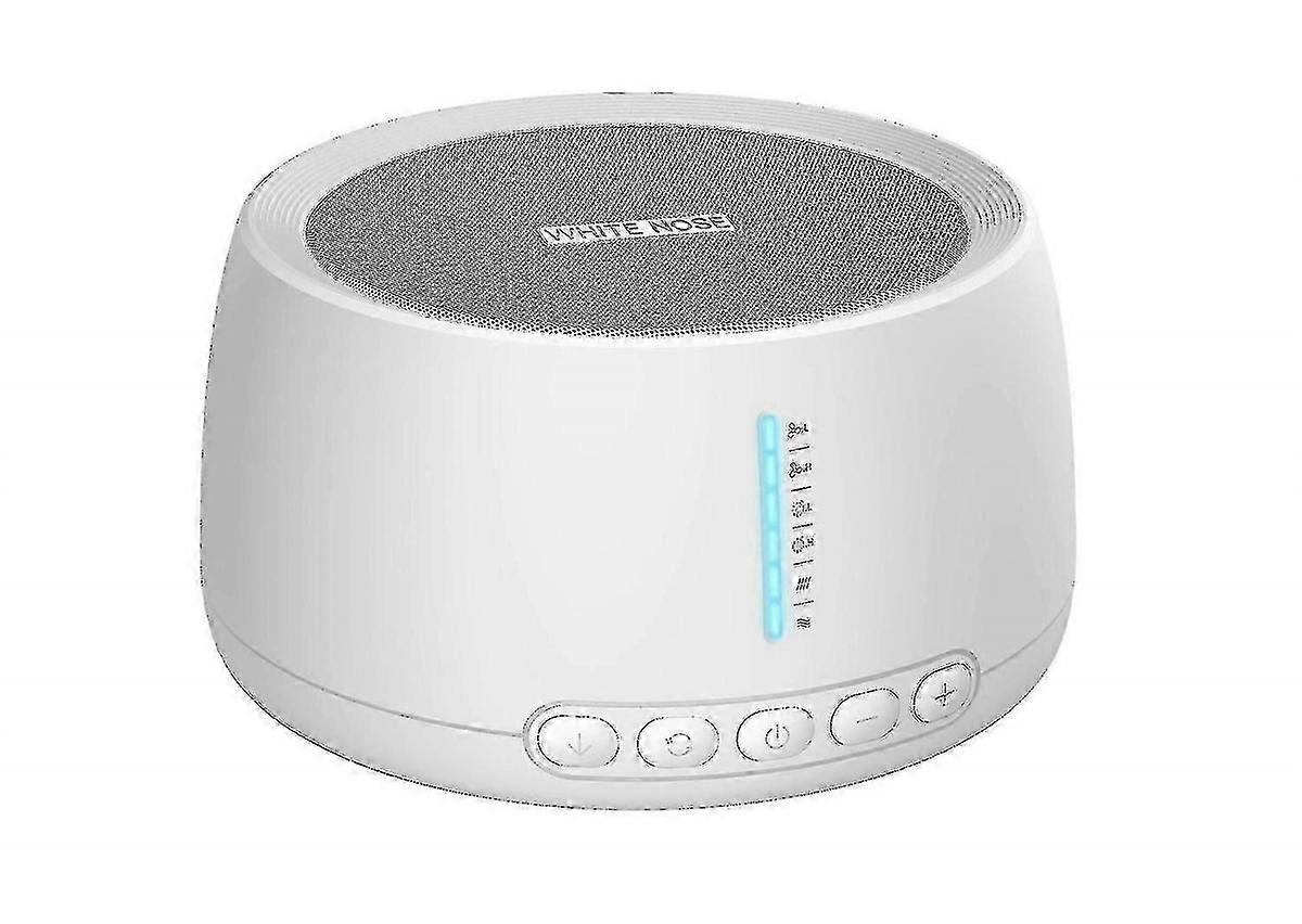 White Noise Sound Machine With 30 Soothing Sounds, 36 Levels Volume Control Plug In Noise Machine Fo