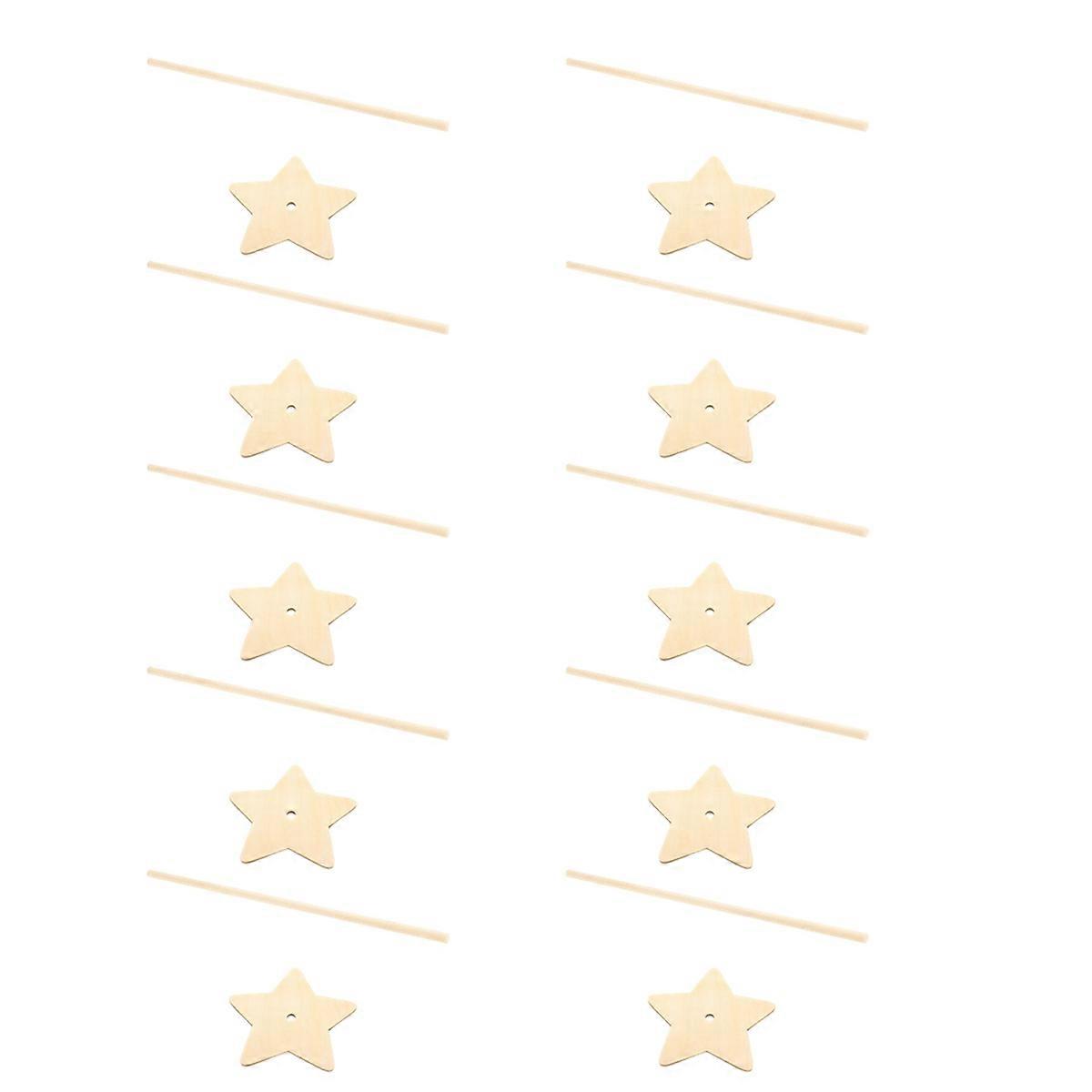 Wall Stand Display Board, Table Decoration,Pentagram+Insert Stick