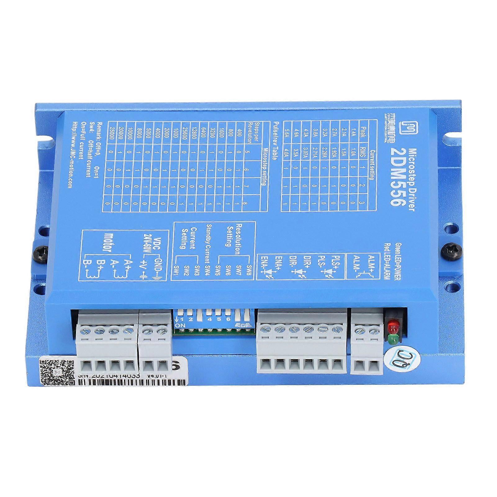 2 Phase Stepper Motor Driver Low Heat Radiation Little Vibration Digital Stepper Motor Driver DC 2460V
