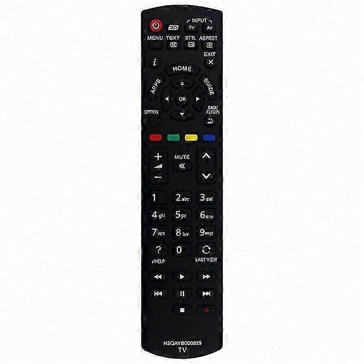Universal TV Remote Control Replacement, Ergonomic Design for Pana-Compatible Models