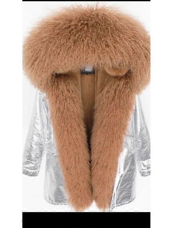 Vivanilla Parkajacke mit Pelzdetails