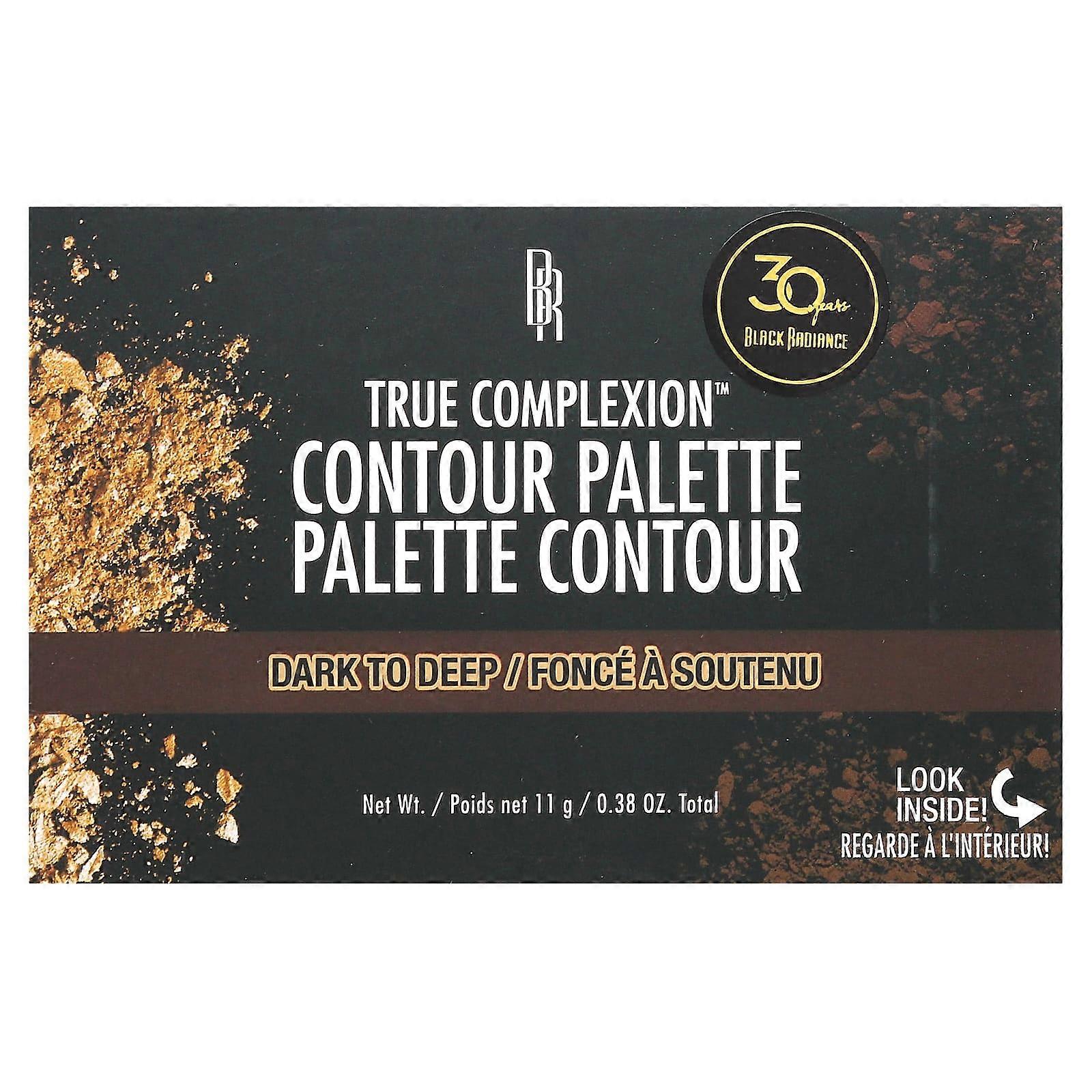 True Complexion, Contour Palette, 8326 Dark to Deep, 0.38 oz (11 g)
