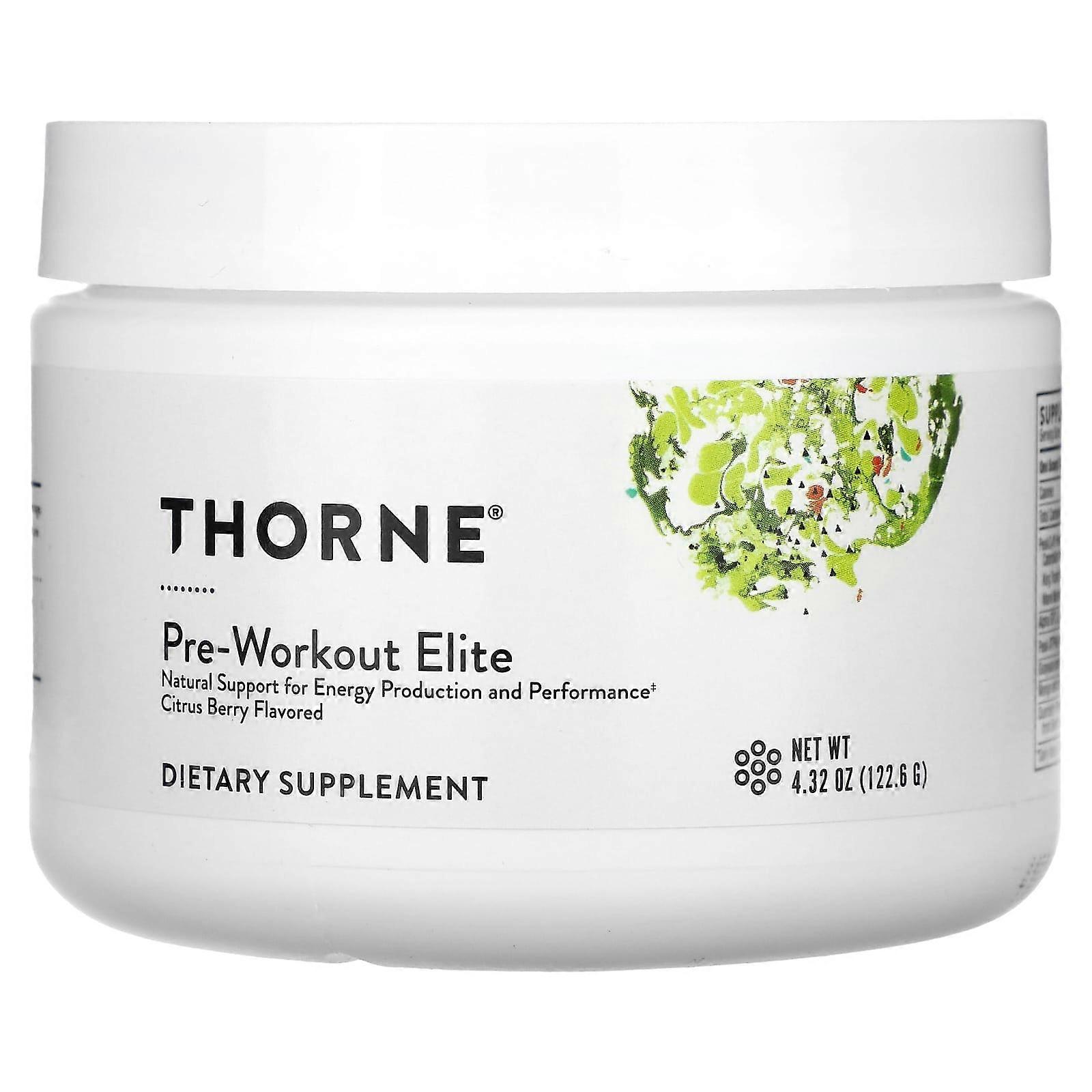 Pre-Workout Elite, Citrus Berry, 4.32 oz (122.6 g)