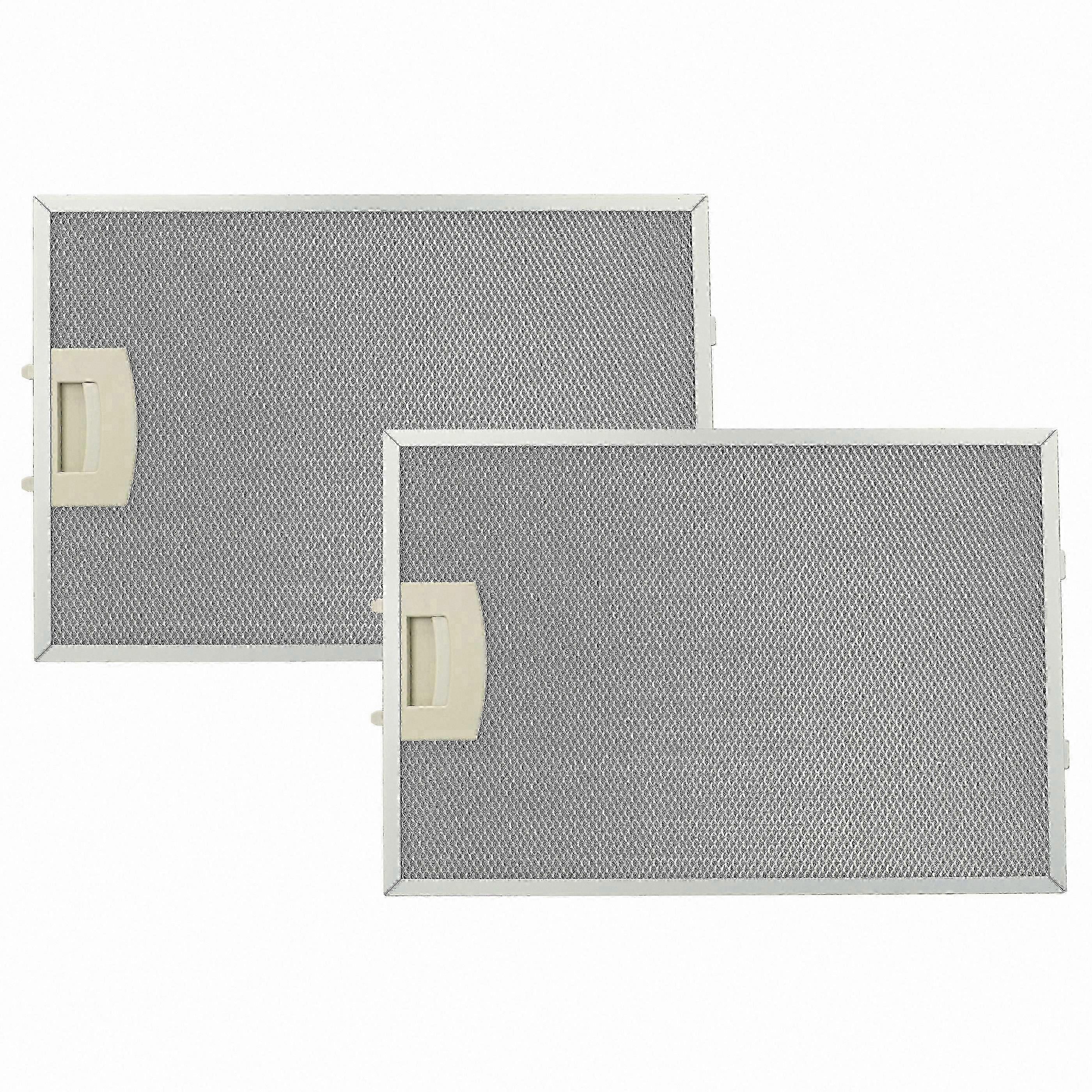 2-Pack Grease Filters for Range Hoods, Universal Metal Mesh Replacement Filter for Select Models