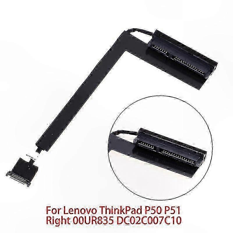 SATA HDD Cable Adapter Compatible with  ThinkPad P50/P51, Replacement Part DC02C007C10