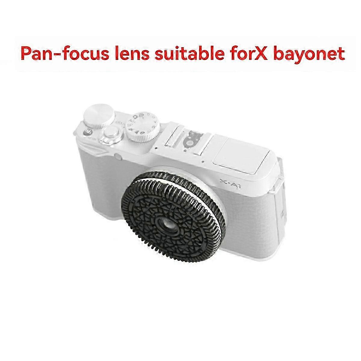 For Fuji X Mount 32mm/F10 Pancake Lens for Fuji X-Mount Mirrorless Camera CCD Camera