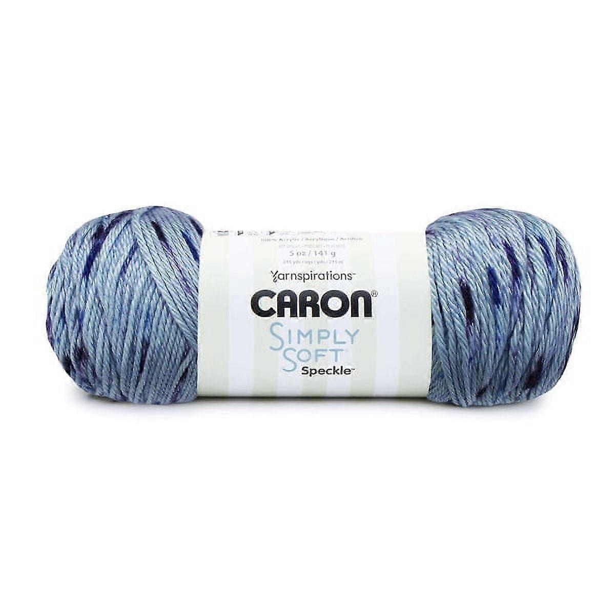 Spinrite Caron Simply Soft Speckle Yarn Galaxy 1 Pack of 1 Skein