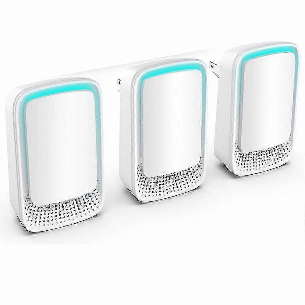 Home Air Purifier 3-Pack, Negative Ion Generator with EU Plug