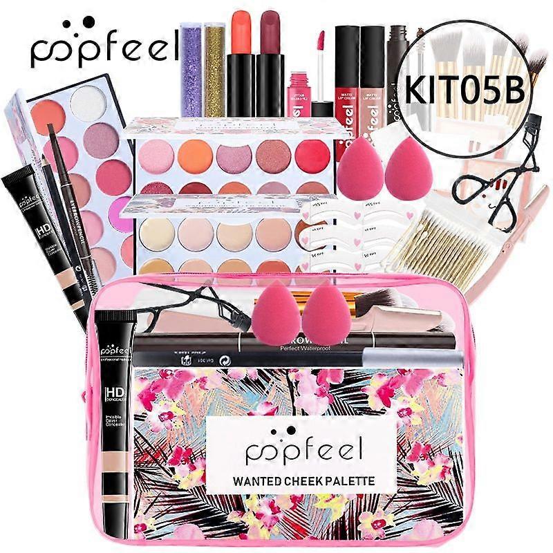 ALL IN ONE Beginner Makeup Set Professional Cosmetic Kit As Gift