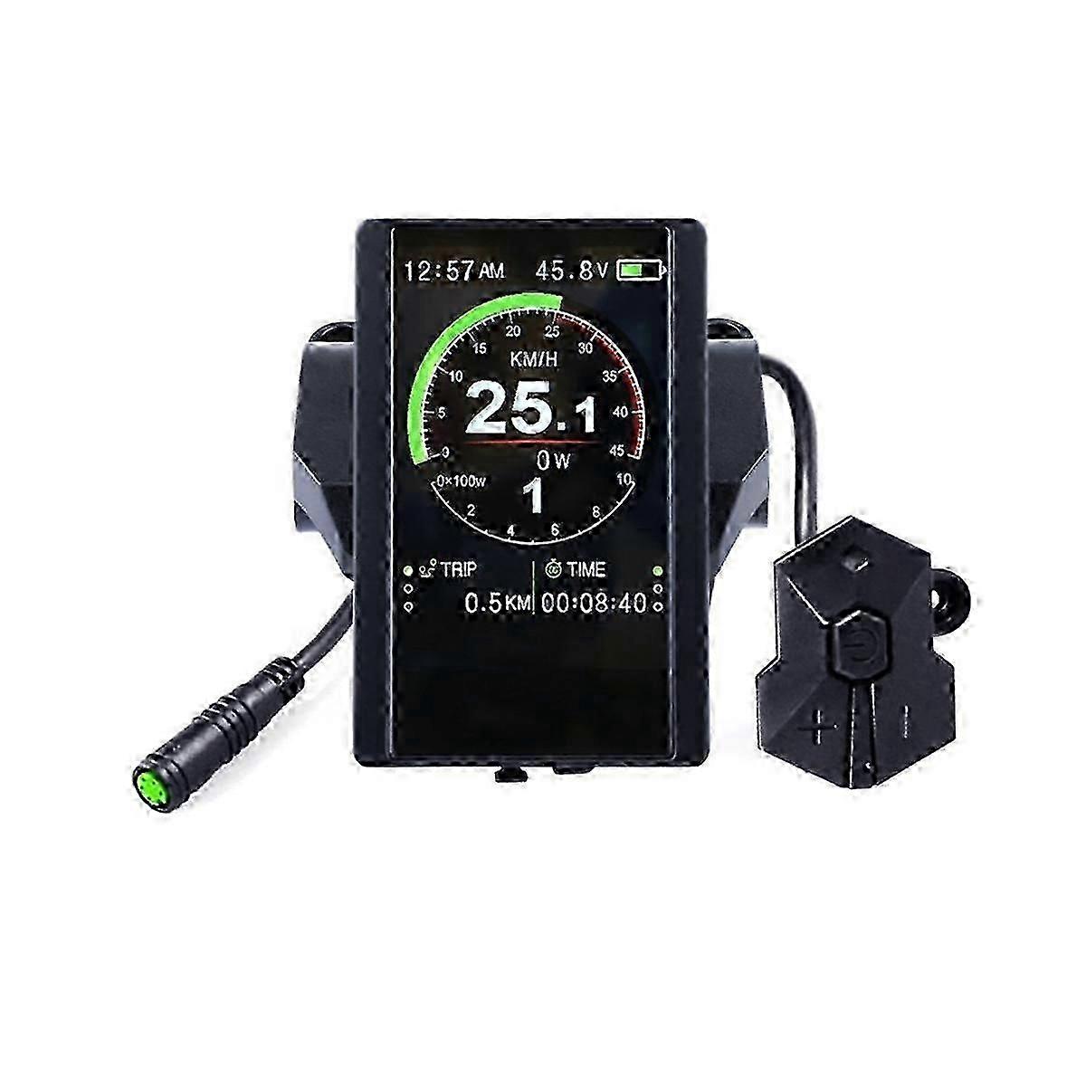 New Colorful Screen Display P850C Speedometer with 9-Level Assist for Electric Bicycle BBS01B BBS02