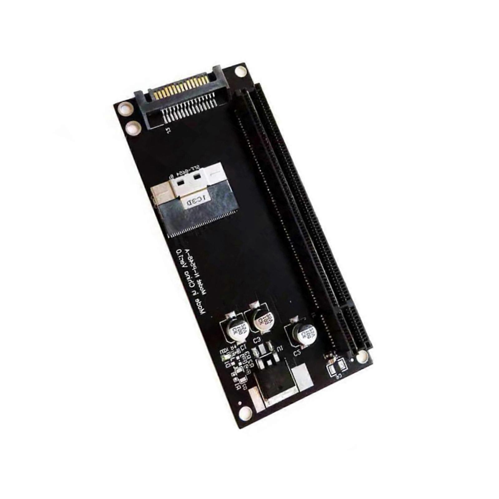 Efficient SFF 8654 8i to PCIe X16 Adapter Card for External GPU Upgrades and Connectivitys Multicolor