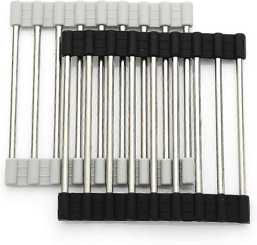 Support à dessous-de-plat enroulable en acier inoxydable 304, multi-usage, résistant à la chaleur