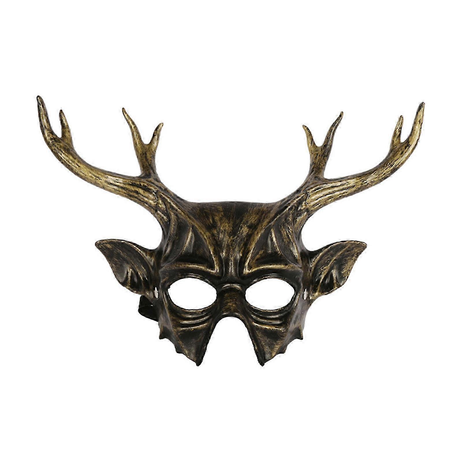 Μάσκα κέρατος ταράνδων Απόκριες Μάσκα Cosplay Μάσκα ζώων Μάσκα μεταμφιέσεων Μάσκα πάρτι Βραδινή μάσκα Proms για γυναίκες Άνδρας