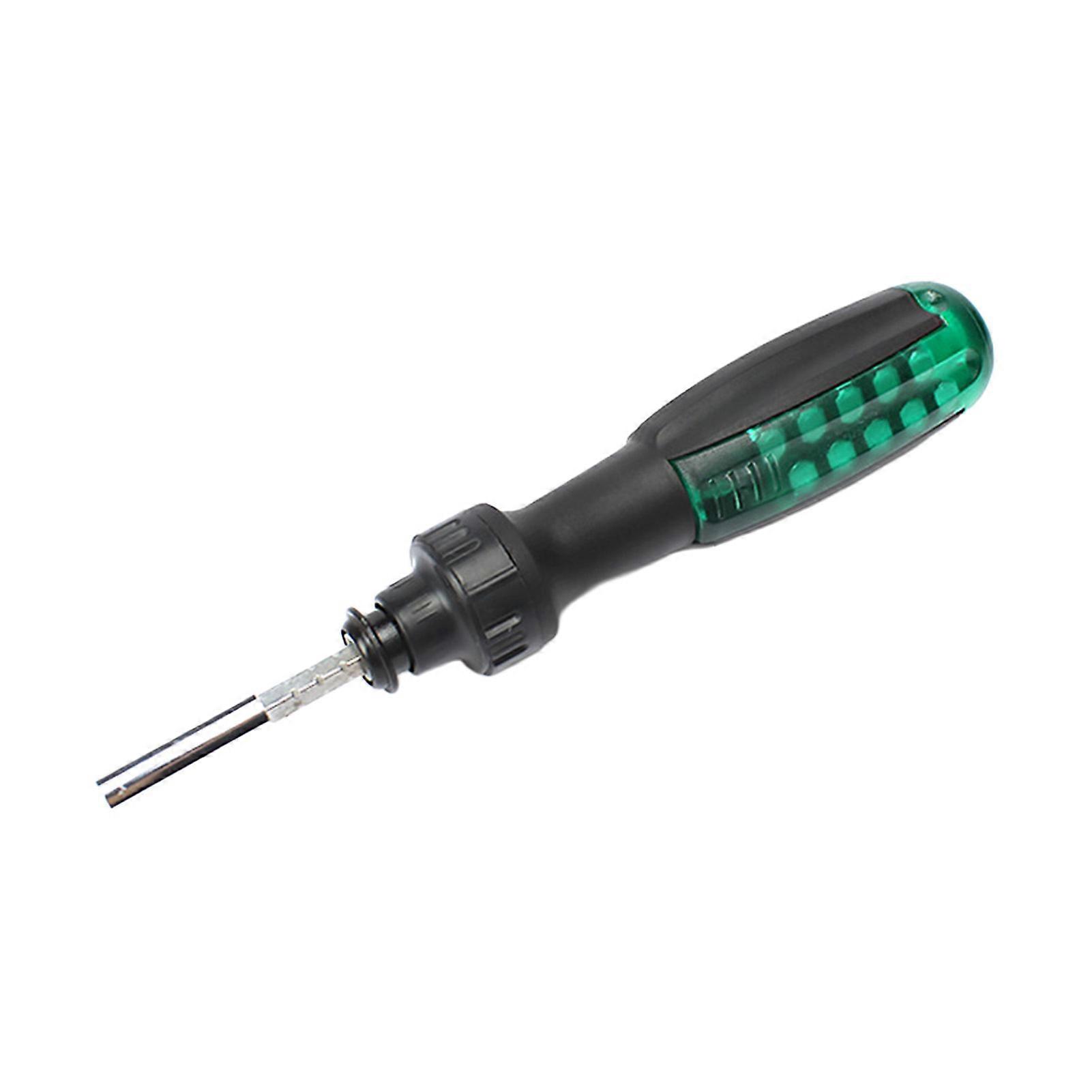 Ratchet Screwdriver Set With Extension Bar Dual Head Phillips And Flathead