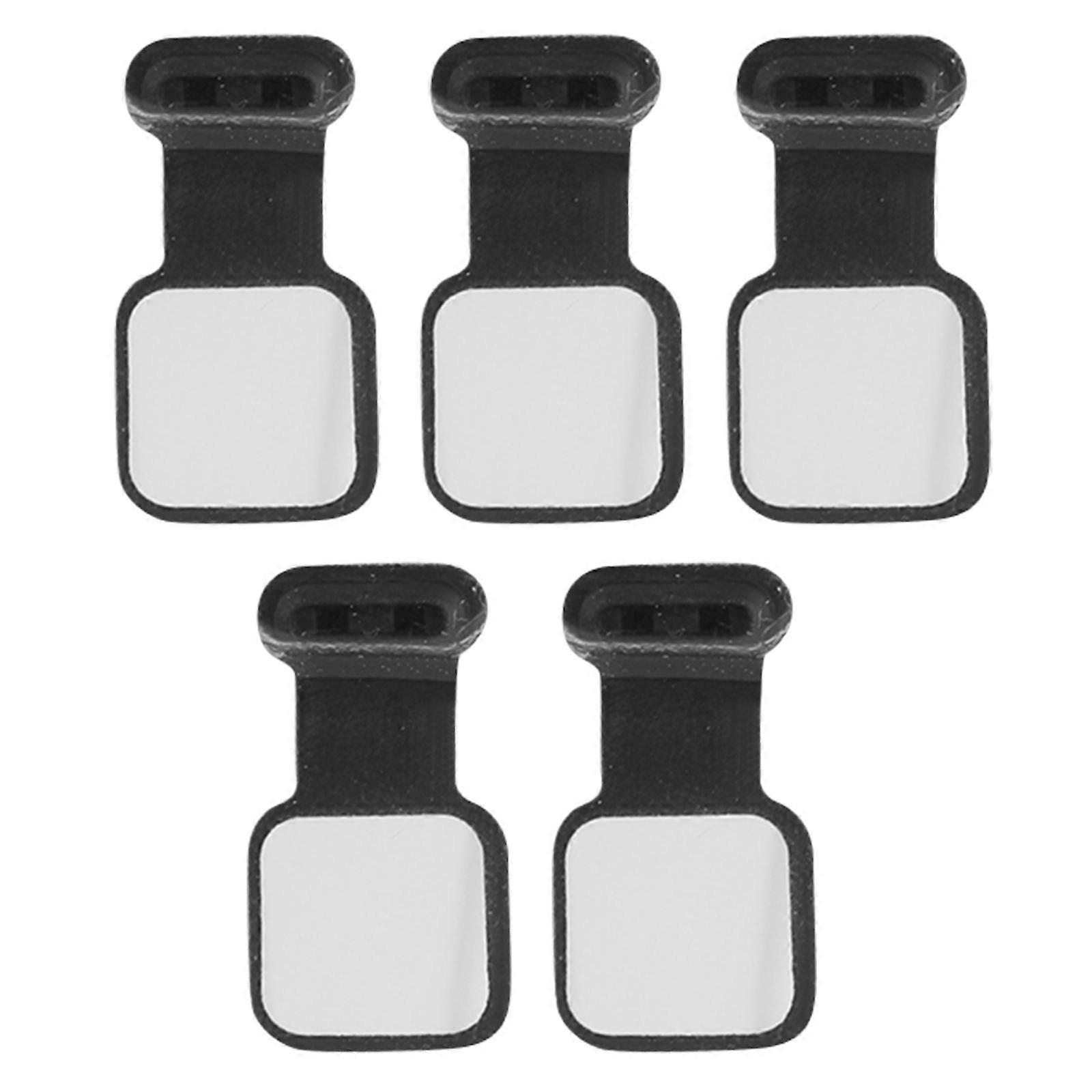 Universal Type C Port Cover for Android Devices 1/2/5pcs USB C Plug Dust Plug Charging Port Protector Caps  transparent