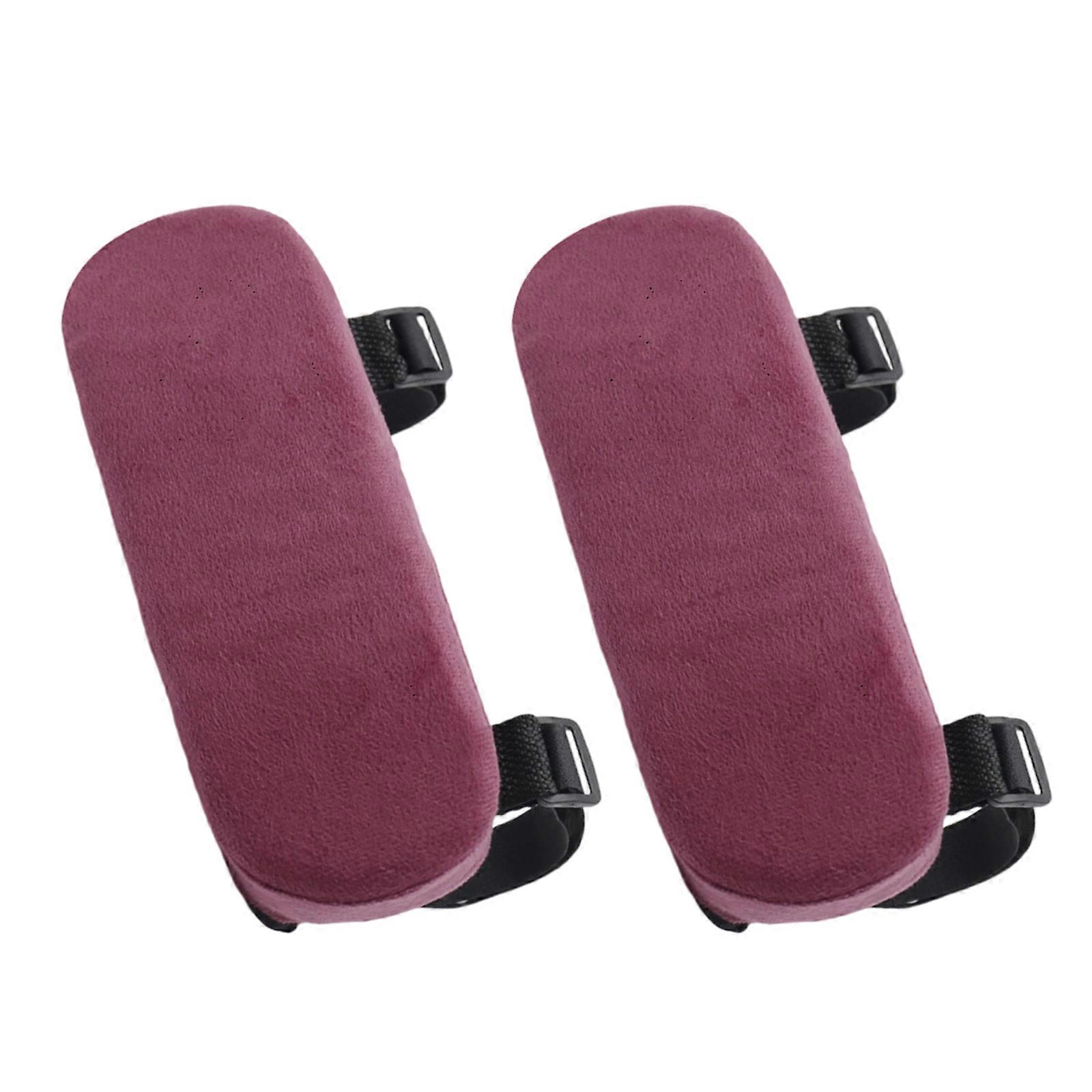 Washable Car Armrest Protectors With High Density Cushioning Fabric Multiple Color for Interior Styling  Purple