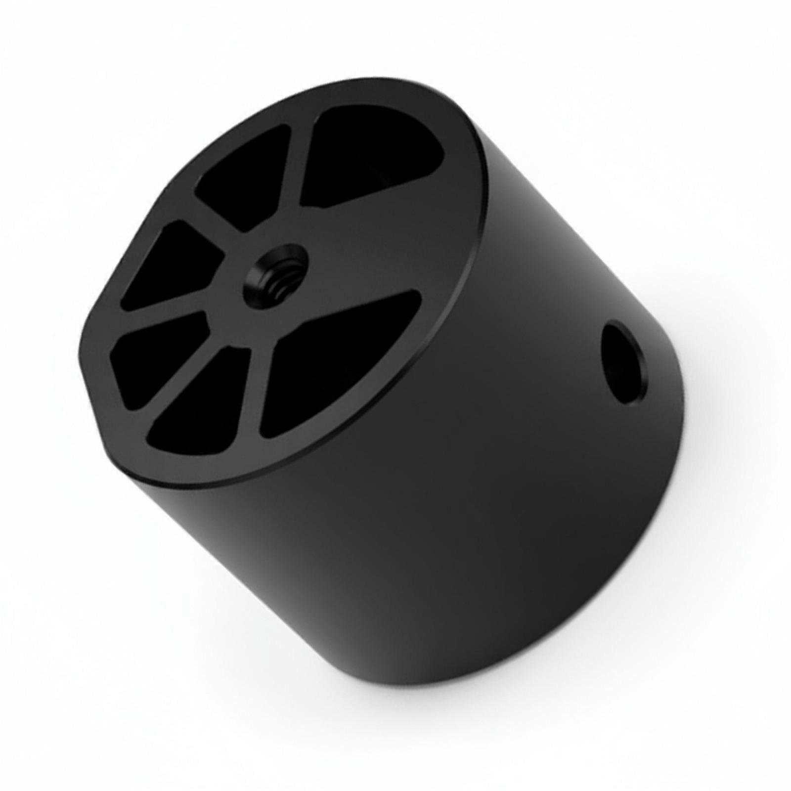 Accuracy Machined Satellite Dish Mount Consistent Standard 1/4" 20 Thread Tripods For Stable Indication Reception Multicolor