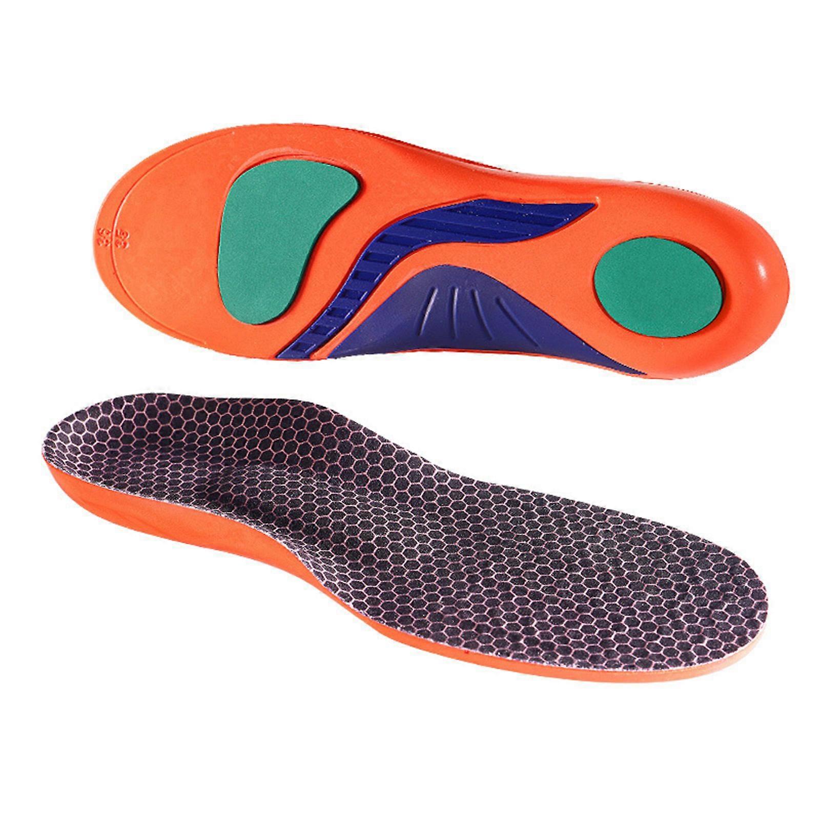 Adjust Cushioned Shoe Insoles With TPU Bend Support For Running Standing Otherwise Long Walks  43 44