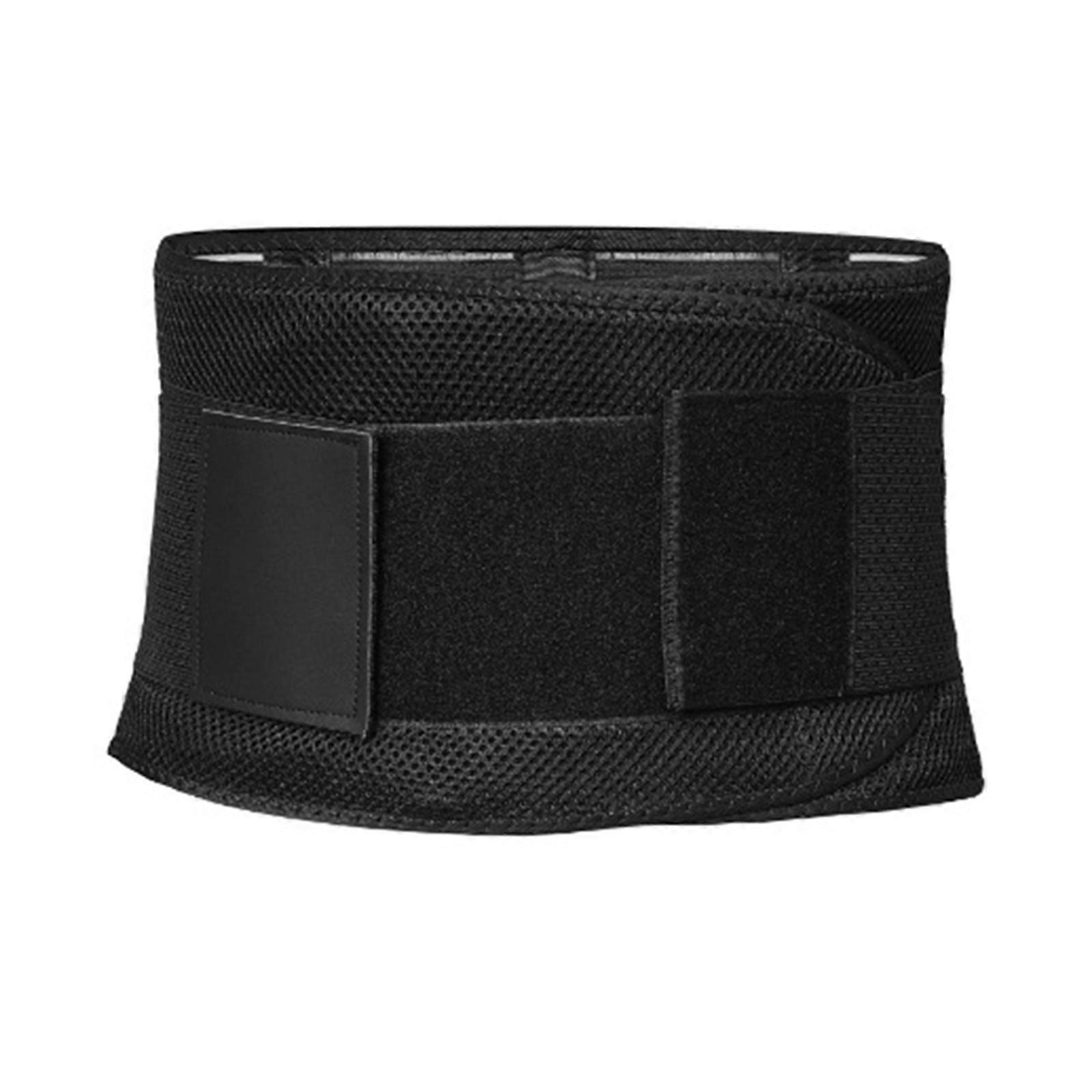 Elastic Waist Brace Adjustable Strap Lumbar Support for Lower Back Uncomfort Relief During Exercise Daily Use  XL