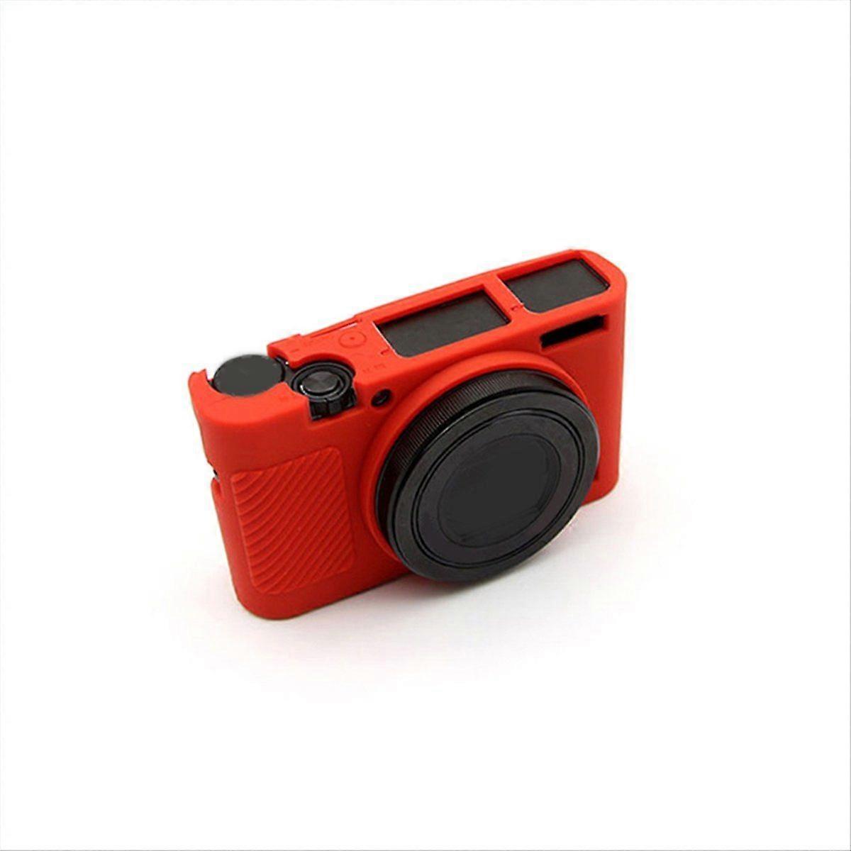 Silicone Protective Case for Sony DCS-RX100 Series M3, M4, M5, M6, M7 - Soft, Scratchproof Camera Skin Cover Red