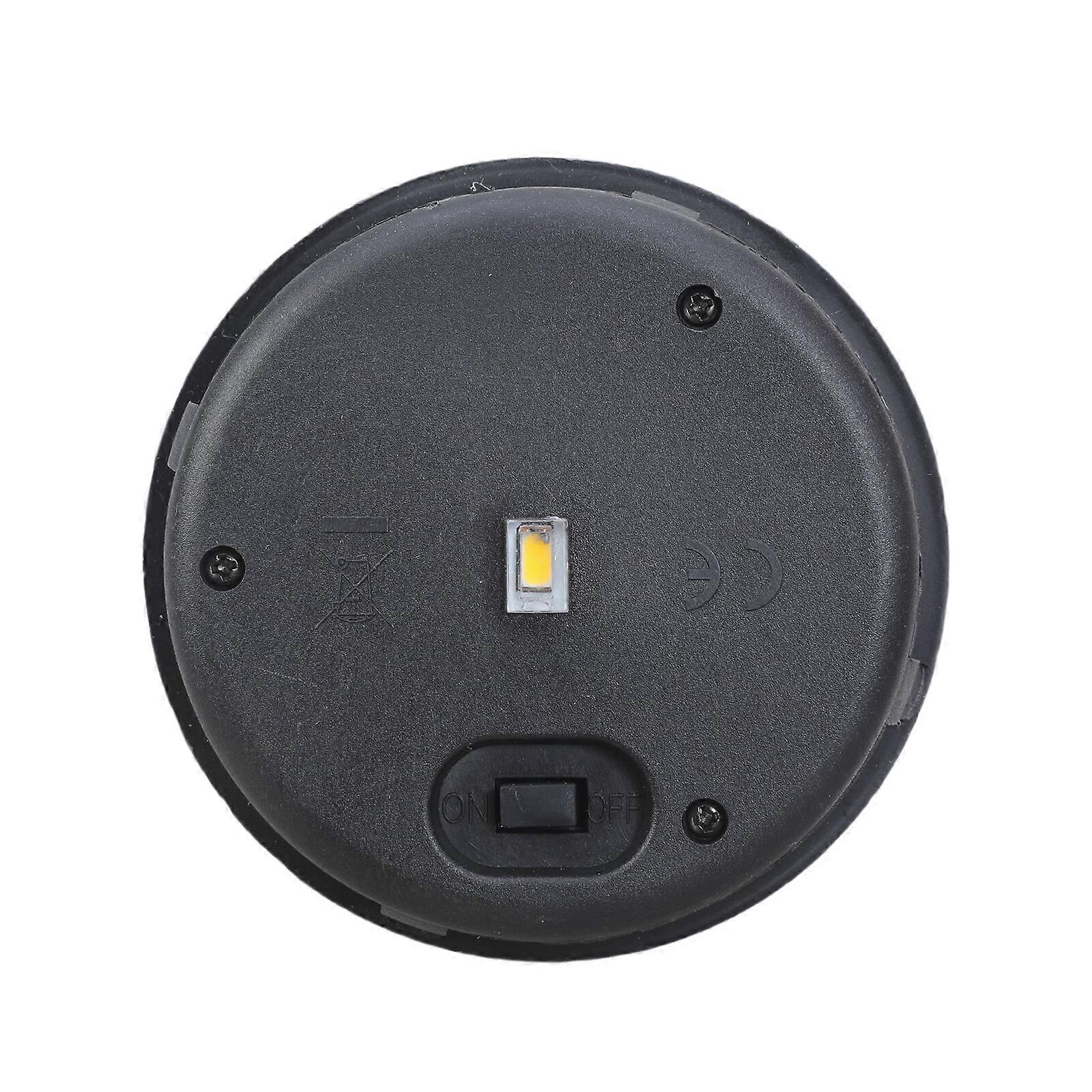 2Pieces Solar Light Replacement Head LED Illuminations Automatic Charging Function for Outdoor Garden Decorative Light Multicolor