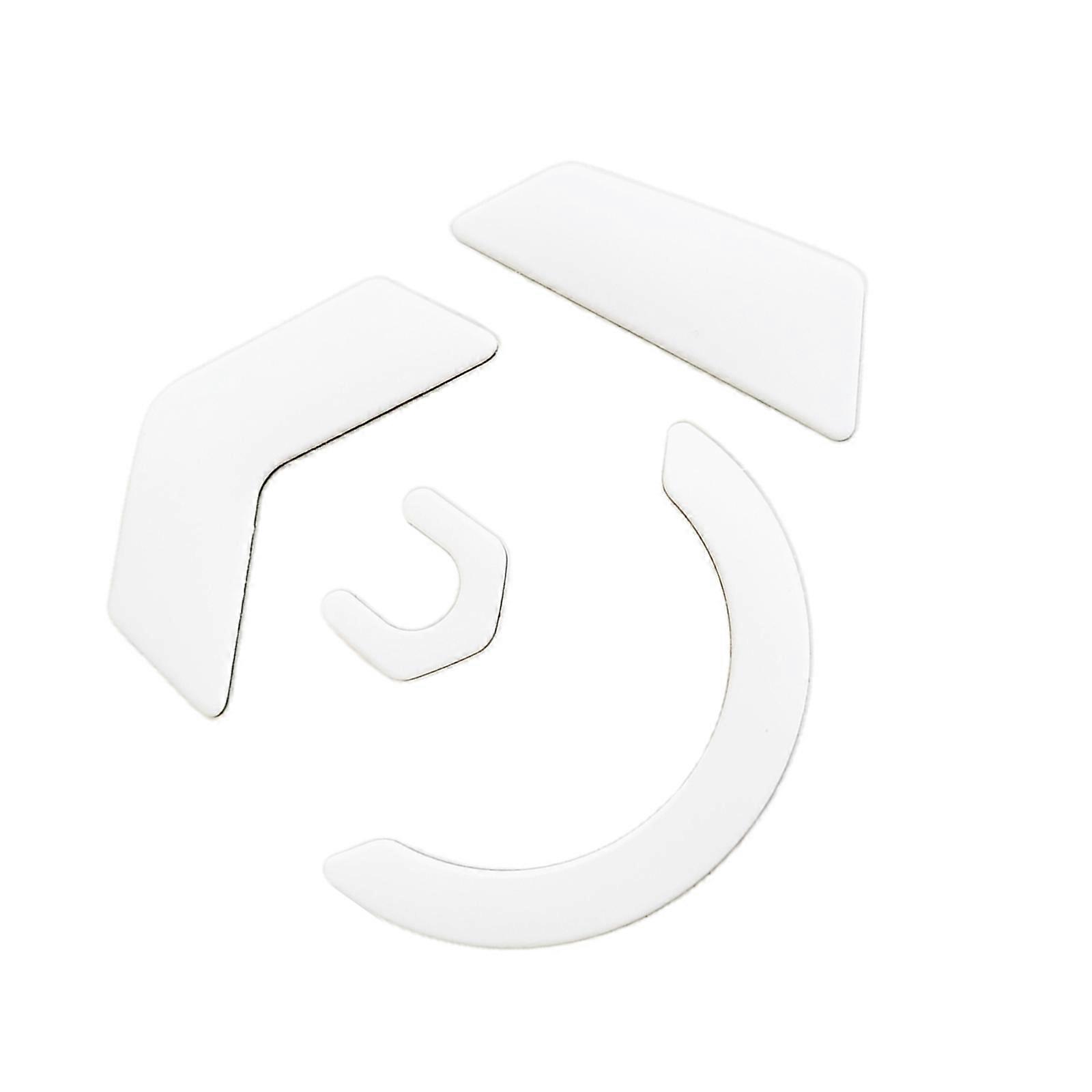 1Set Replacement Mouse Feet Mouse Skates for  G502X Lightspeed Wireless Mouse Pad Anti-slip Curve Edge Multicolor