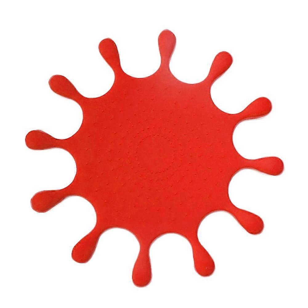 Sun Shape Silica Gel Drink Coaster Tea Coffee Cup Mat Table Decor Tableware